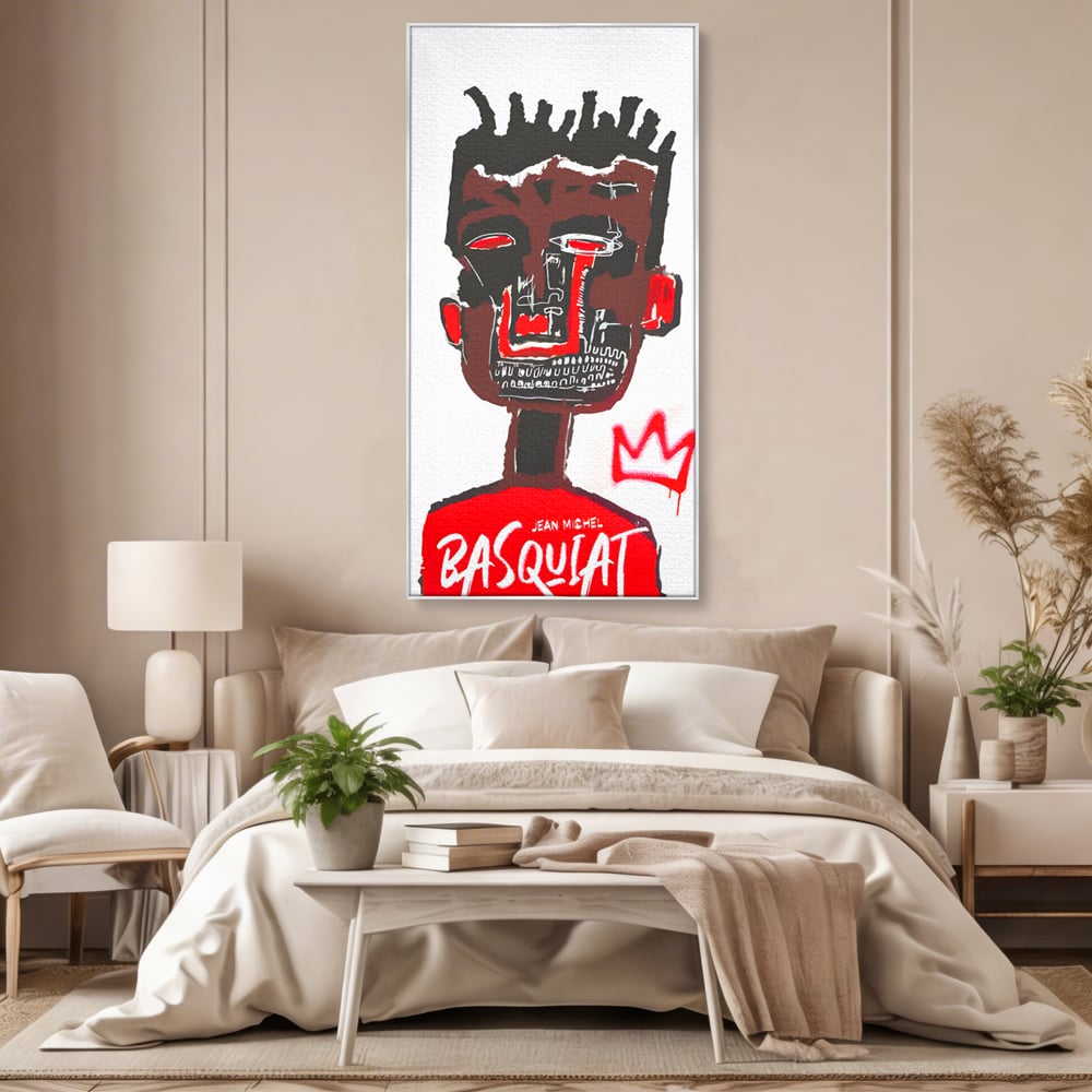 Tablou Canvas Premium LuxCanva® C1165, Abstract Paint By Baquiat , Culori, Different, Human, Bar, Relaxare, Culori Vibrante