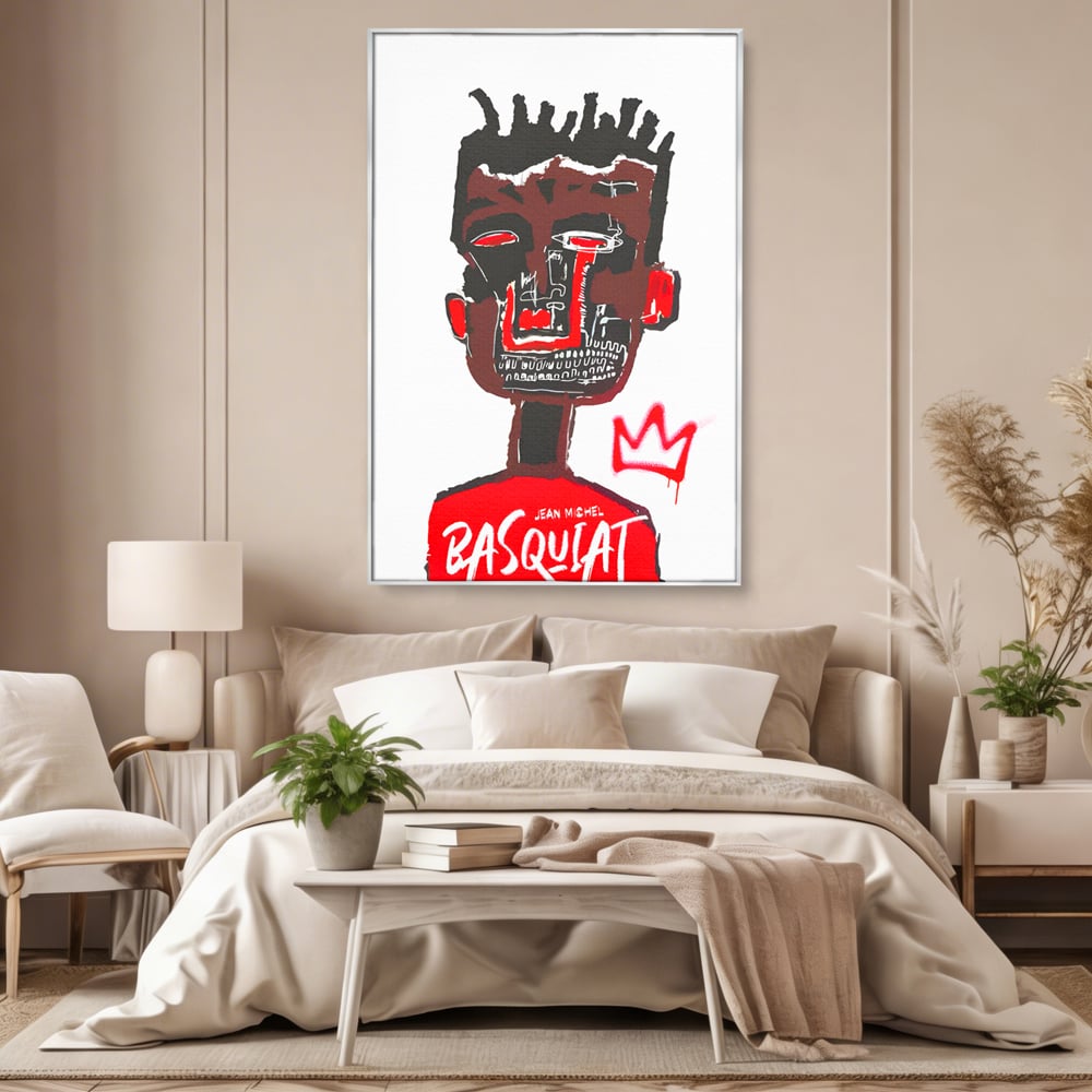 Tablou Canvas Premium LuxCanva® C1165, Abstract Paint By Baquiat , Culori, Different, Human, Bar, Relaxare, Culori Vibrante