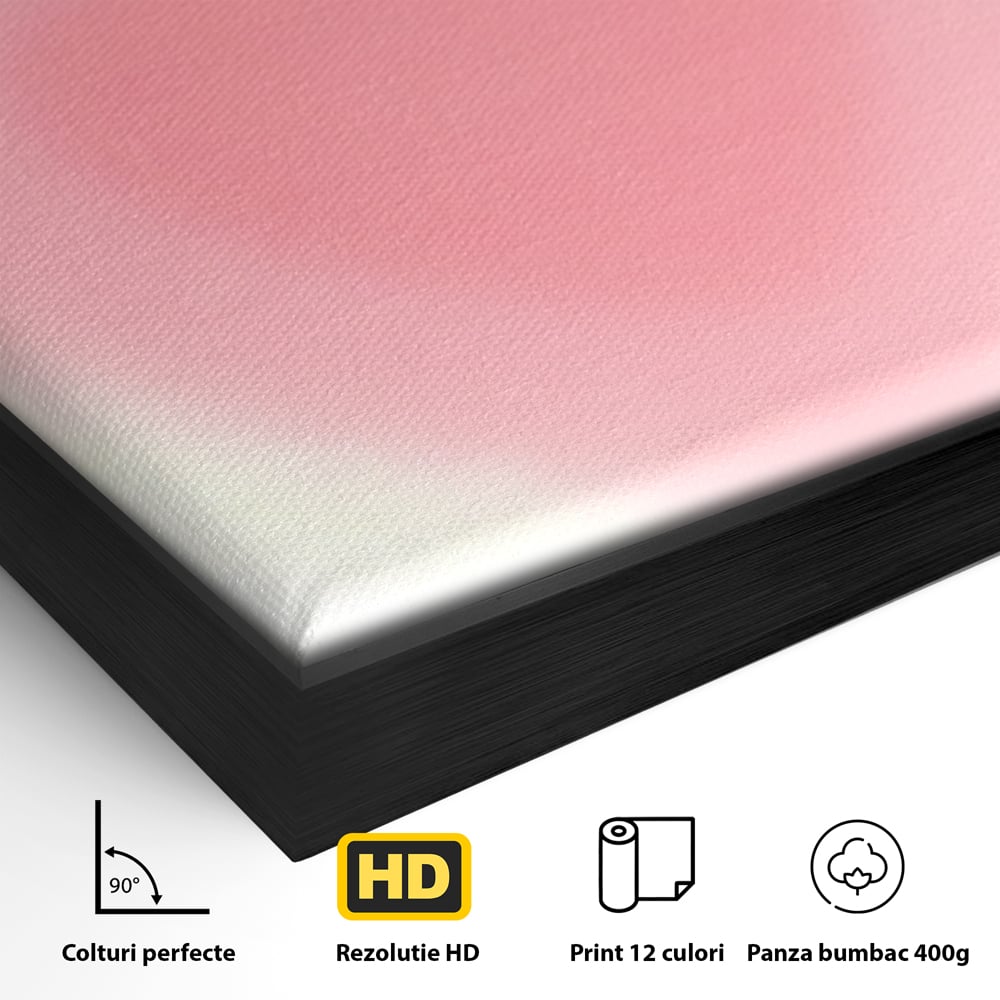 Tablou Canvas Premium LuxCanva® C1166, Express Your Feelings , Culori, Love, Heart, Motivational, Bedroom, Kids Room, Relaxare, Culori Vibrante