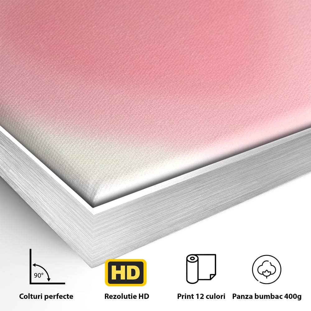 Tablou Canvas Premium LuxCanva® C1166, Express Your Feelings , Culori, Love, Heart, Motivational, Bedroom, Kids Room, Relaxare, Culori Vibrante