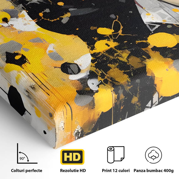 Tablou Canvas Premium LuxCanva® C1167, Queen Of Fashion , Culori, Lady, Style, Dress, Bar, Relaxare, Culori Vibrante