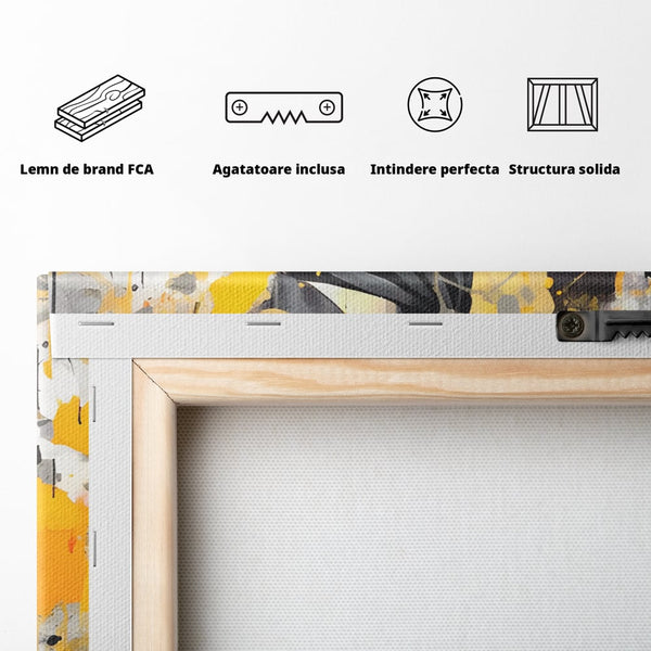 Tablou Canvas Premium LuxCanva® C1167, Queen Of Fashion , Culori, Lady, Style, Dress, Bar, Relaxare, Culori Vibrante