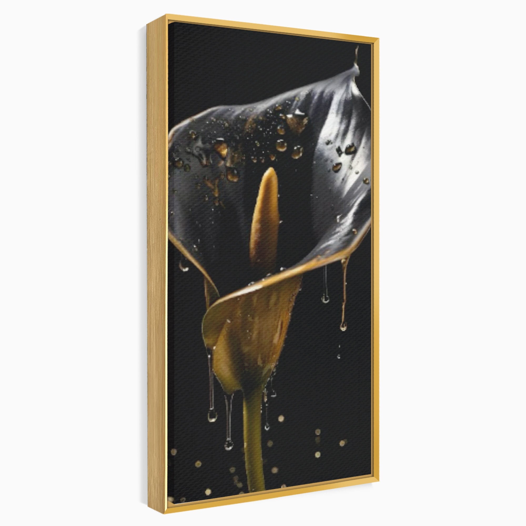 Tablou Canvas Premium LuxCanva® C1174, Floare Eleganta, Floare, Eleganta, Arta, Dormitor, Living, Culori Vibrante