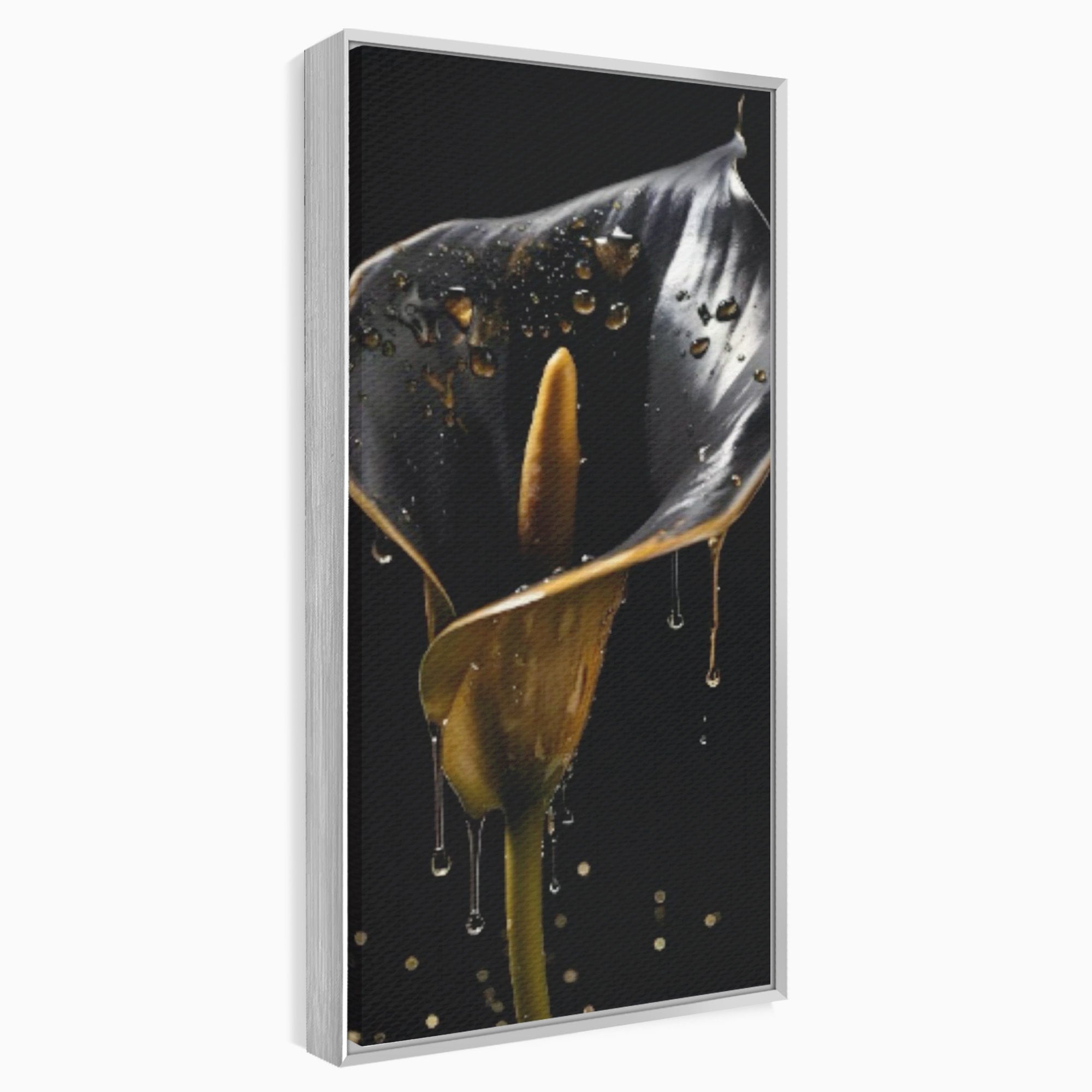 Tablou Canvas Premium LuxCanva® C1174, Floare Eleganta, Floare, Eleganta, Arta, Dormitor, Living, Culori Vibrante