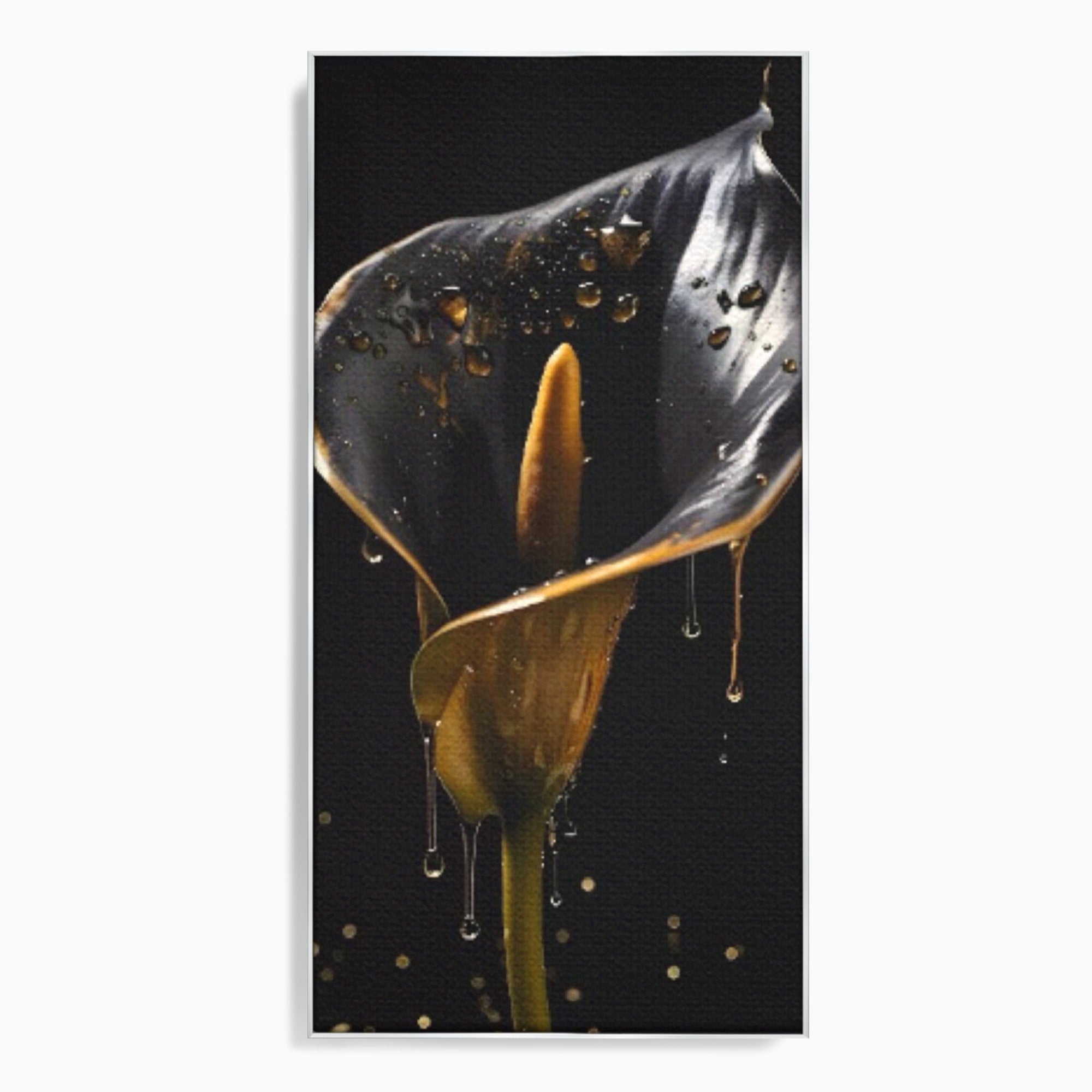 Tablou Canvas Premium LuxCanva® C1174, Floare Eleganta, Floare, Eleganta, Arta, Dormitor, Living, Culori Vibrante