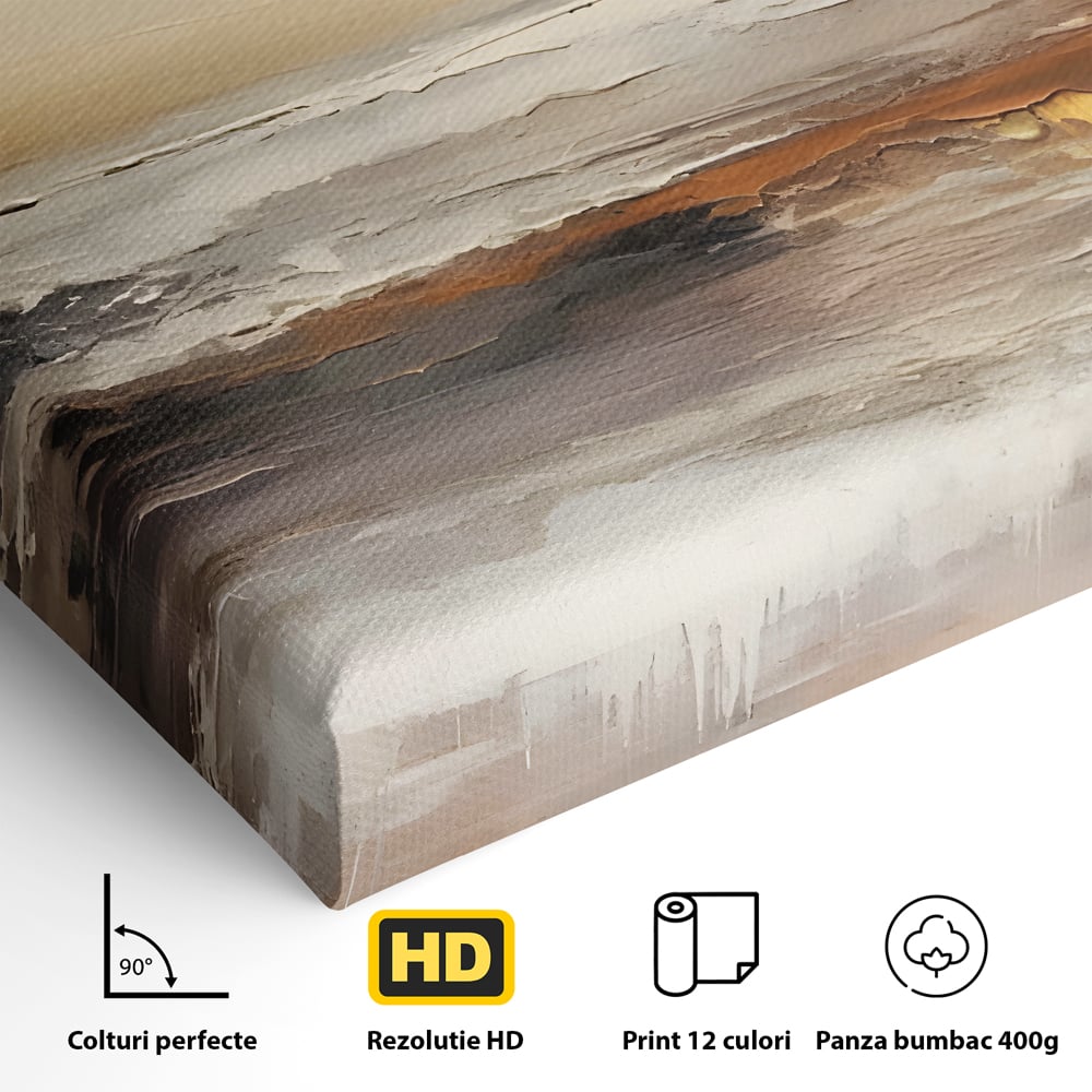 Leinwandbilder Premium LuxCanva® C1183, Meereswellen, Natur, Frühling, Dekorativ, Wohnzimmer, Wohnbereich, Lebendige Farben