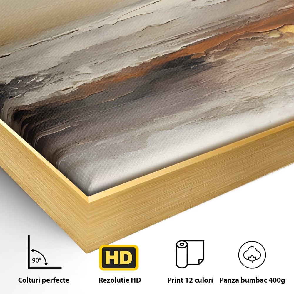 Leinwandbilder Premium LuxCanva® C1183, Meereswellen, Natur, Frühling, Dekorativ, Wohnzimmer, Wohnbereich, Lebendige Farben