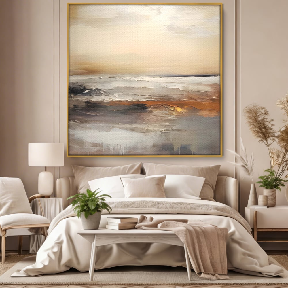 Leinwandbilder Premium LuxCanva® C1183, Meereswellen, Natur, Frühling, Dekorativ, Wohnzimmer, Wohnbereich, Lebendige Farben