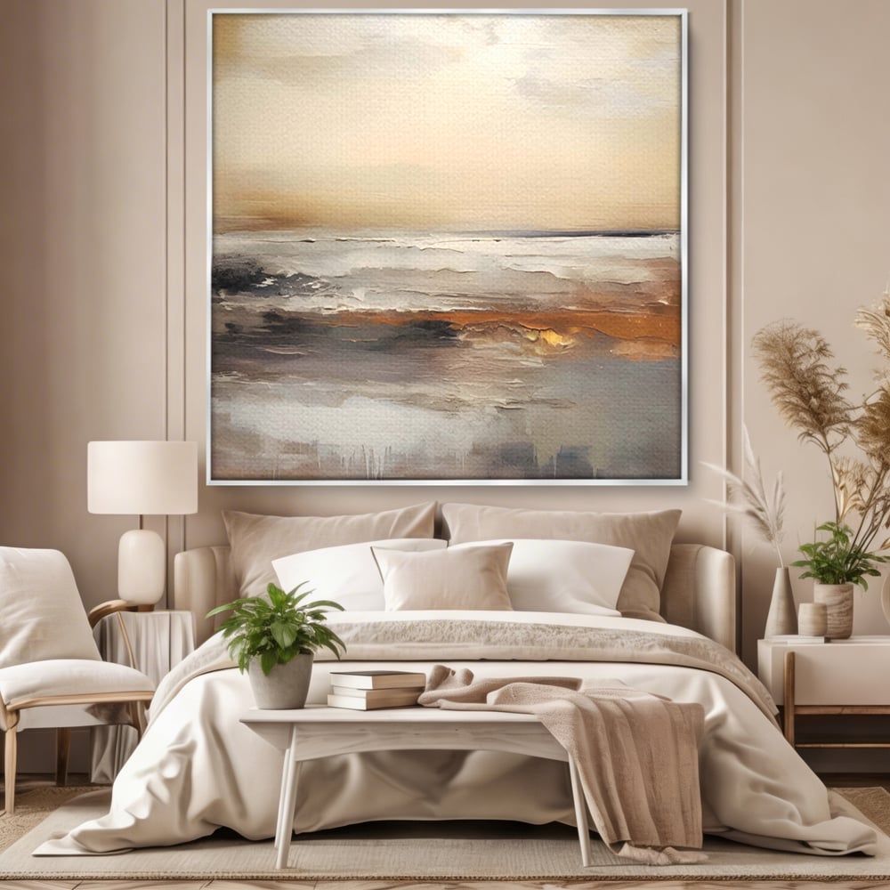 Leinwandbilder Premium LuxCanva® C1183, Meereswellen, Natur, Frühling, Dekorativ, Wohnzimmer, Wohnbereich, Lebendige Farben