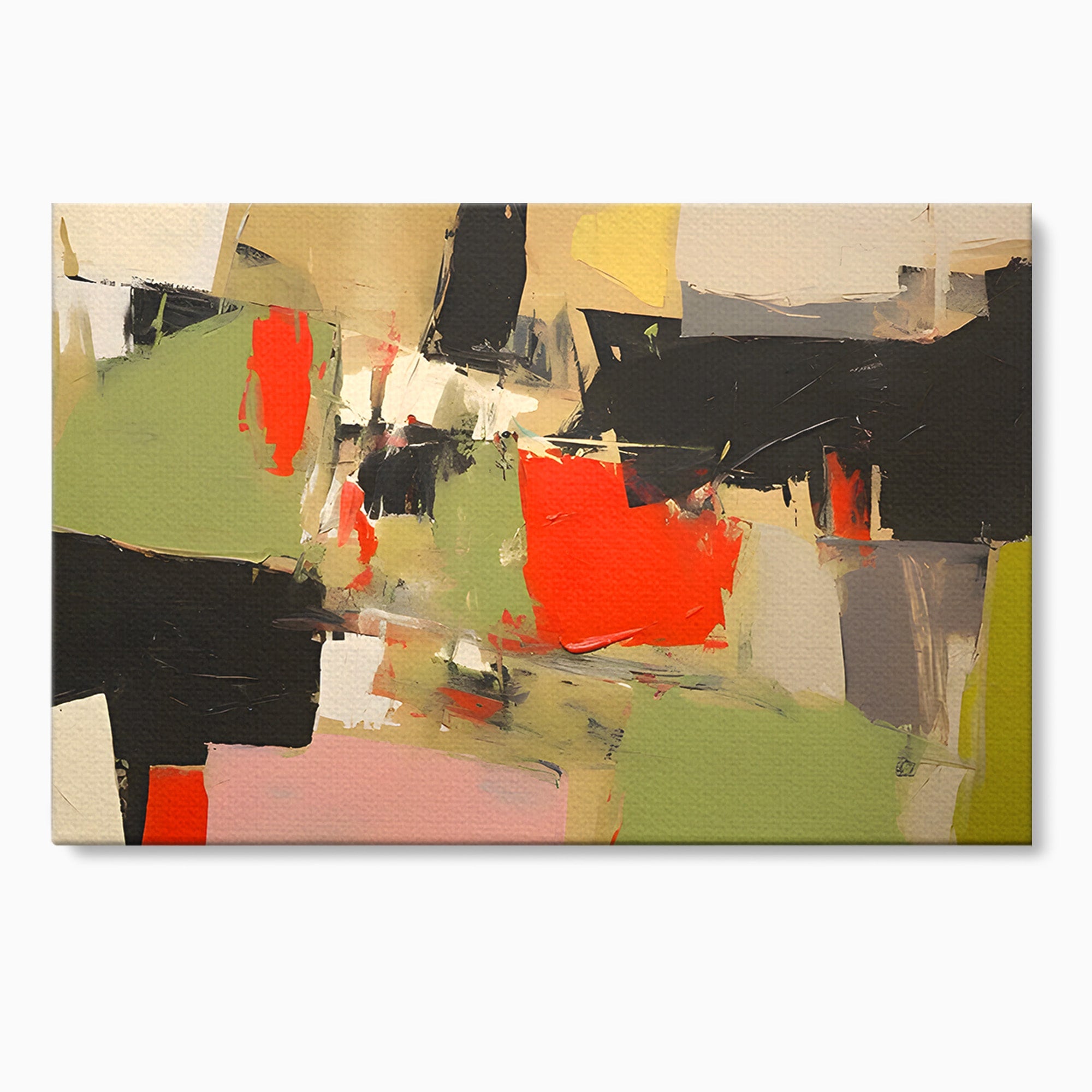 Tablou Canvas Premium LuxCanva® C1188, Abstract Contemporan, Abstract, Modern, Arta, Living, Birou, Culori Vibrante