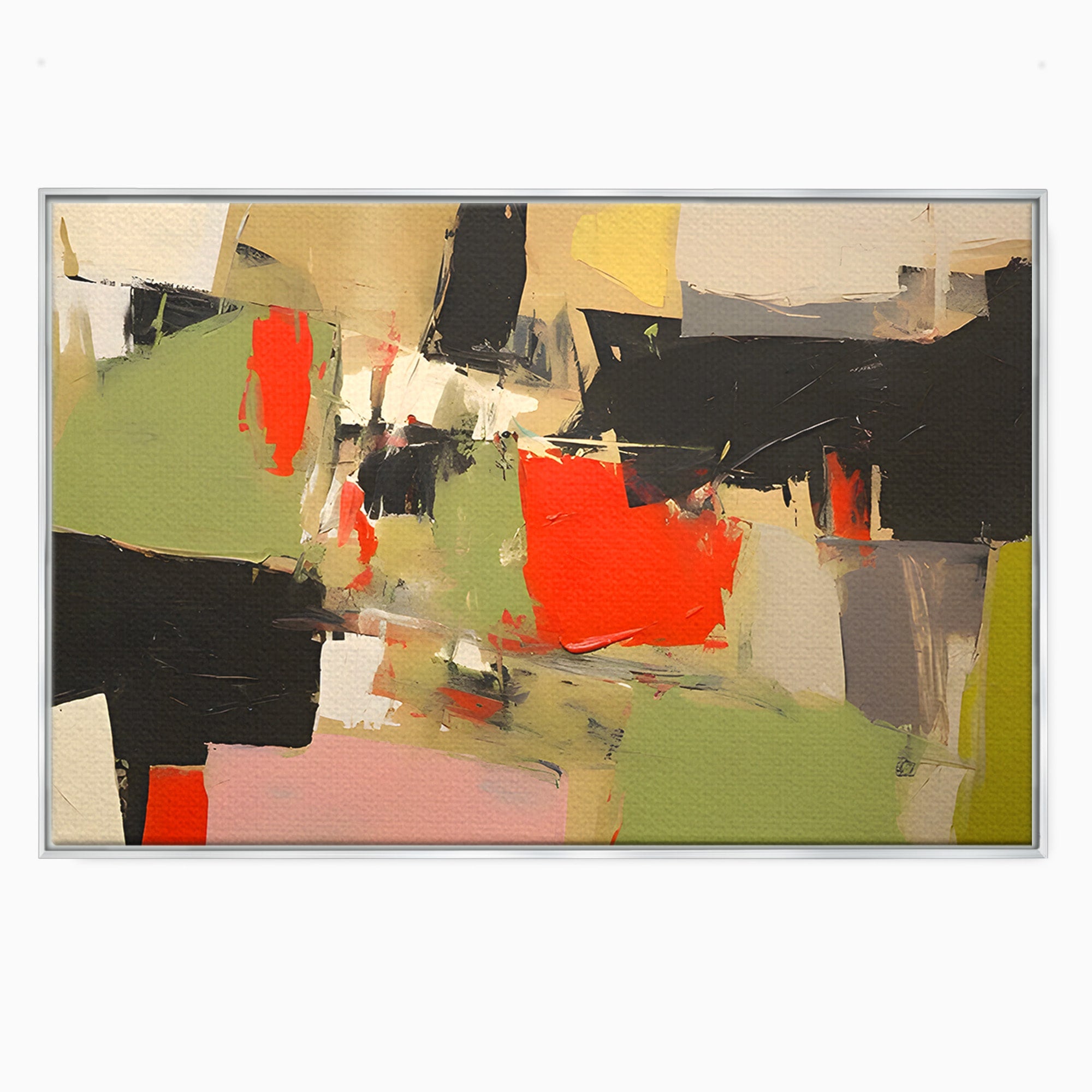 Tablou Canvas Premium LuxCanva® C1188, Abstract Contemporan, Abstract, Modern, Arta, Living, Birou, Culori Vibrante