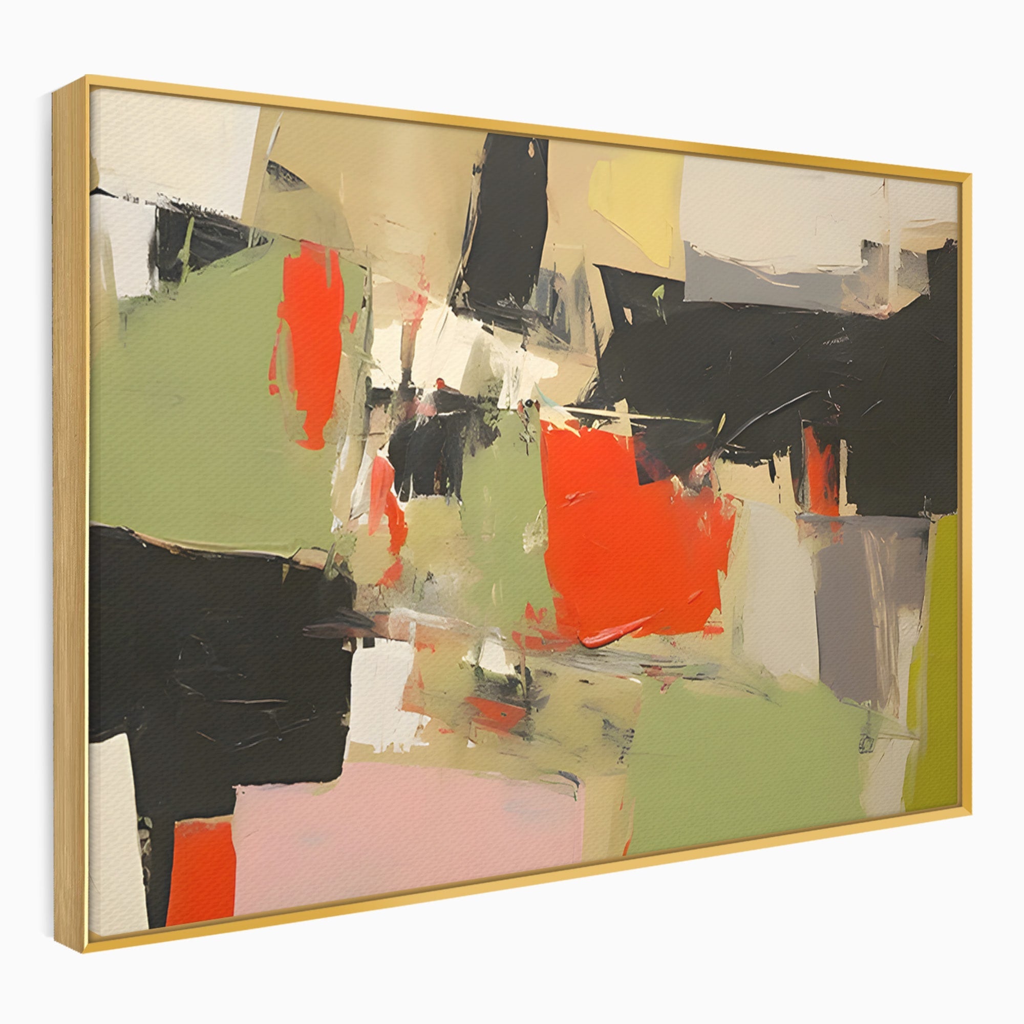Tablou Canvas Premium LuxCanva® C1188, Abstract Contemporan, Abstract, Modern, Arta, Living, Birou, Culori Vibrante