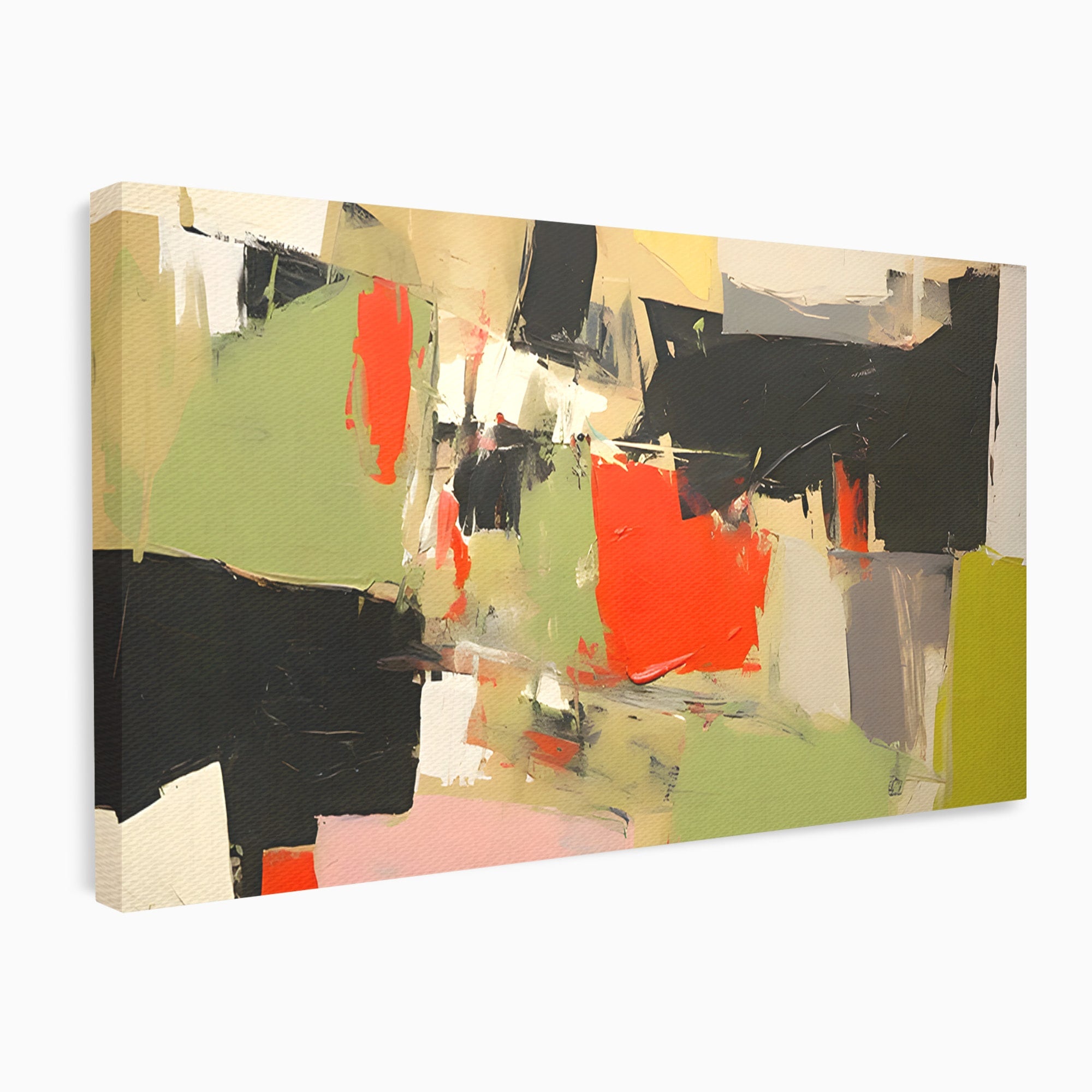 Tablou Canvas Premium LuxCanva® C1188, Abstract Contemporan, Abstract, Modern, Arta, Living, Birou, Culori Vibrante