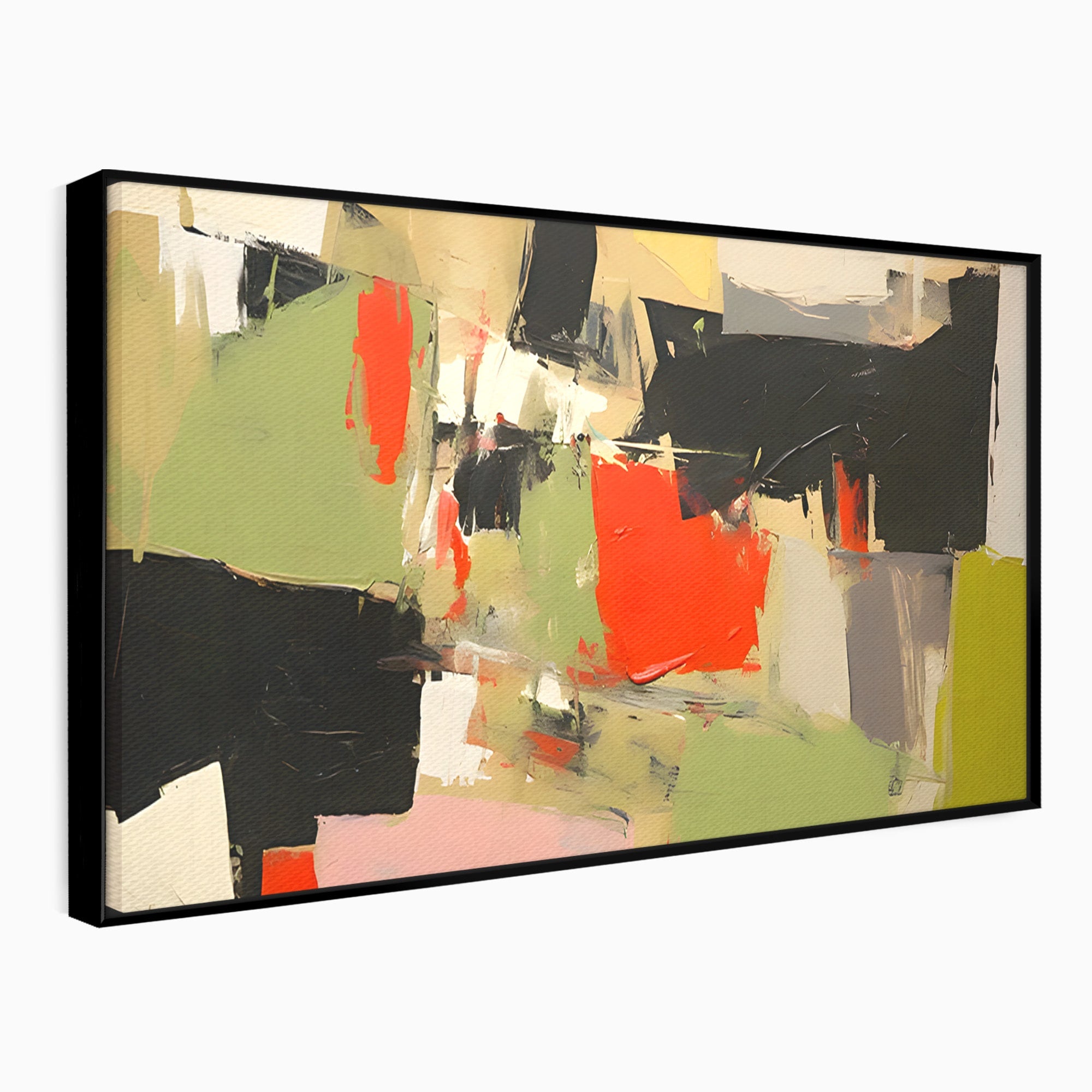 Tablou Canvas Premium LuxCanva® C1188, Abstract Contemporan, Abstract, Modern, Arta, Living, Birou, Culori Vibrante