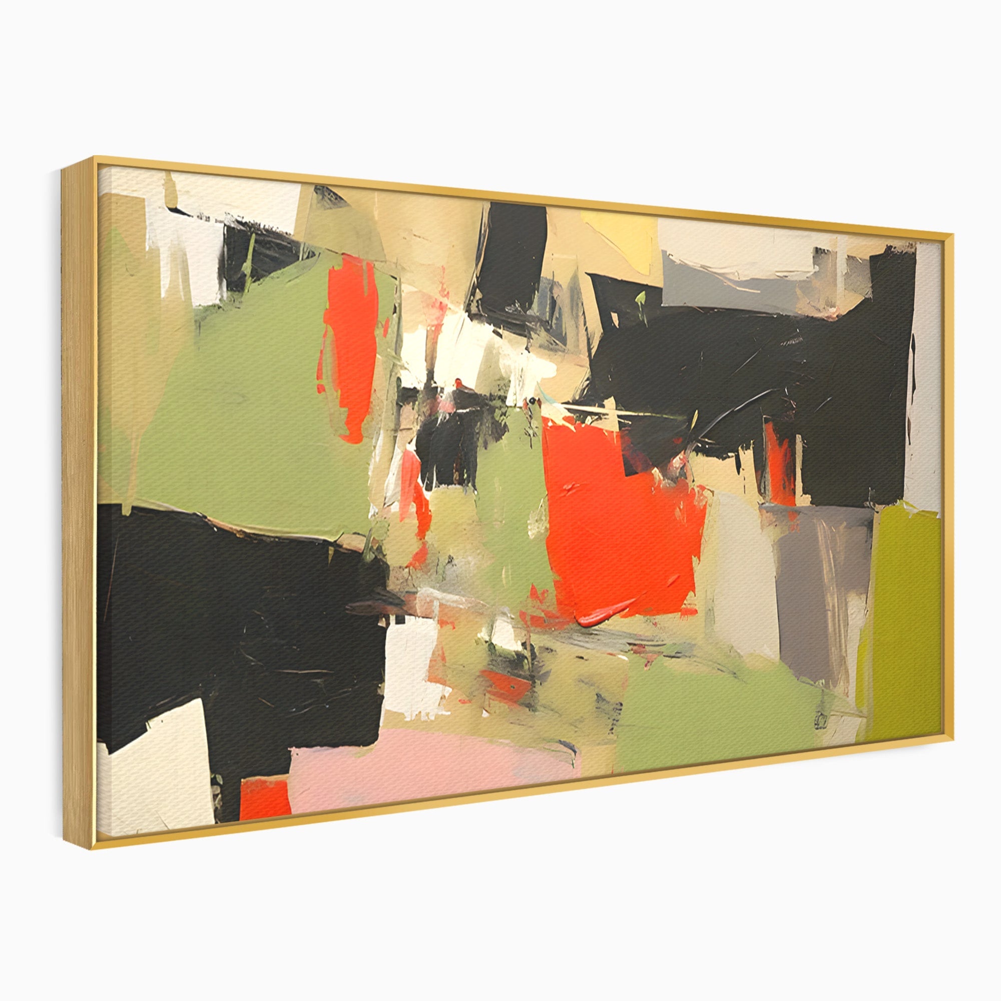 Tablou Canvas Premium LuxCanva® C1188, Abstract Contemporan, Abstract, Modern, Arta, Living, Birou, Culori Vibrante