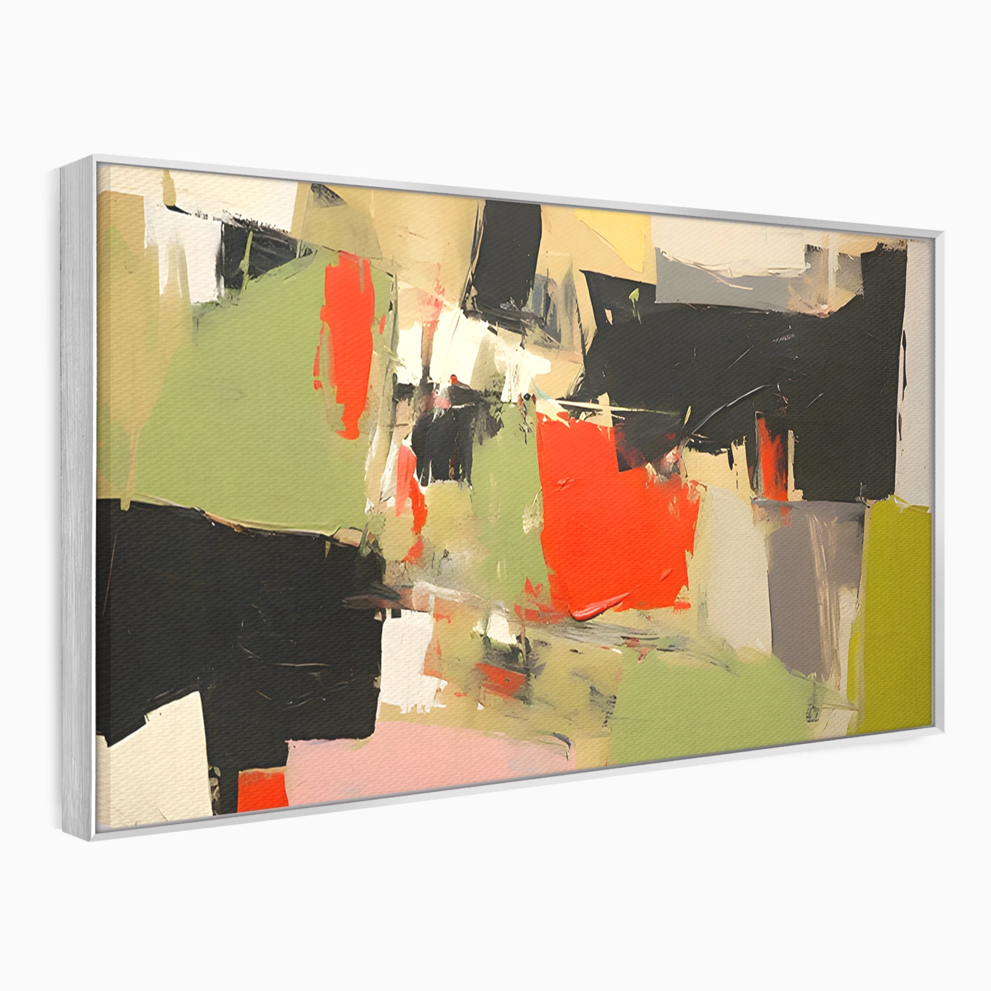 Tablou Canvas Premium LuxCanva® C1188, Abstract Contemporan, Abstract, Modern, Arta, Living, Birou, Culori Vibrante