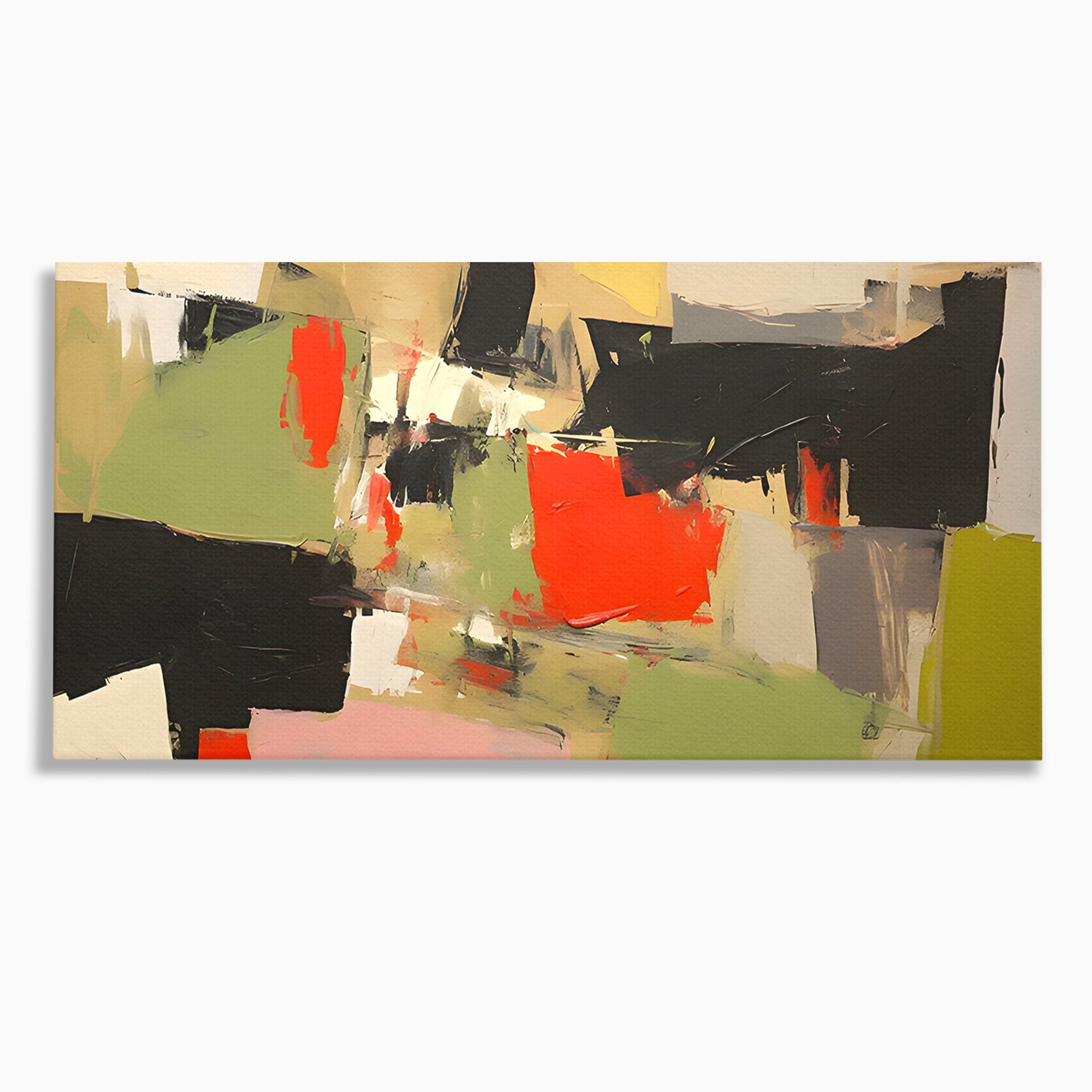 Tablou Canvas Premium LuxCanva® C1188, Abstract Contemporan, Abstract, Modern, Arta, Living, Birou, Culori Vibrante