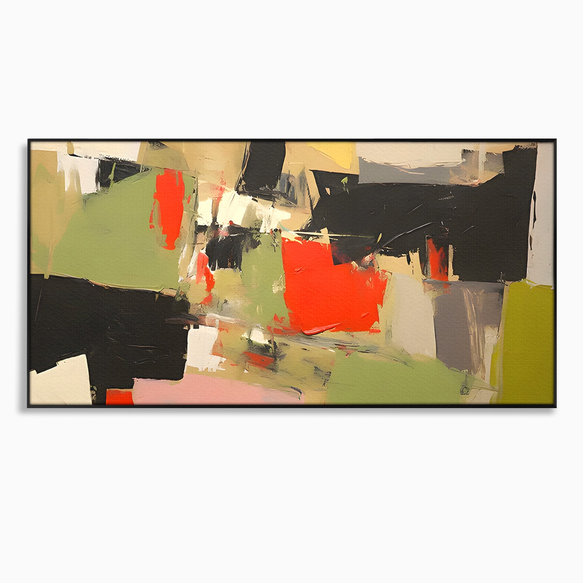 Tablou Canvas Premium LuxCanva® C1188, Abstract Contemporan, Abstract, Modern, Arta, Living, Birou, Culori Vibrante