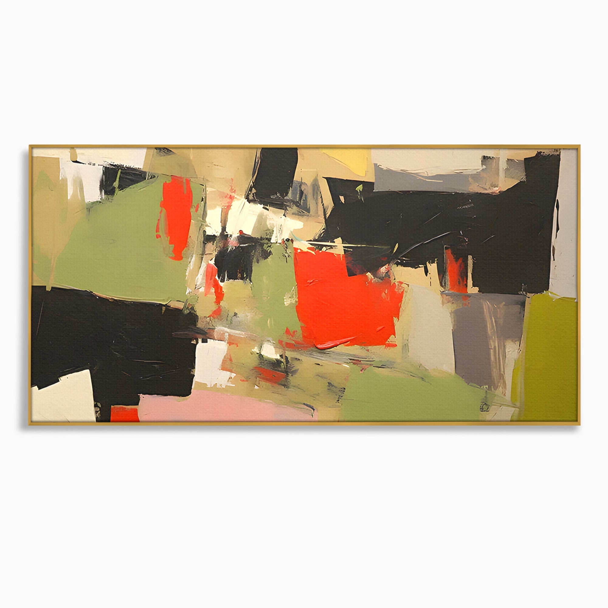 Tablou Canvas Premium LuxCanva® C1188, Abstract Contemporan, Abstract, Modern, Arta, Living, Birou, Culori Vibrante