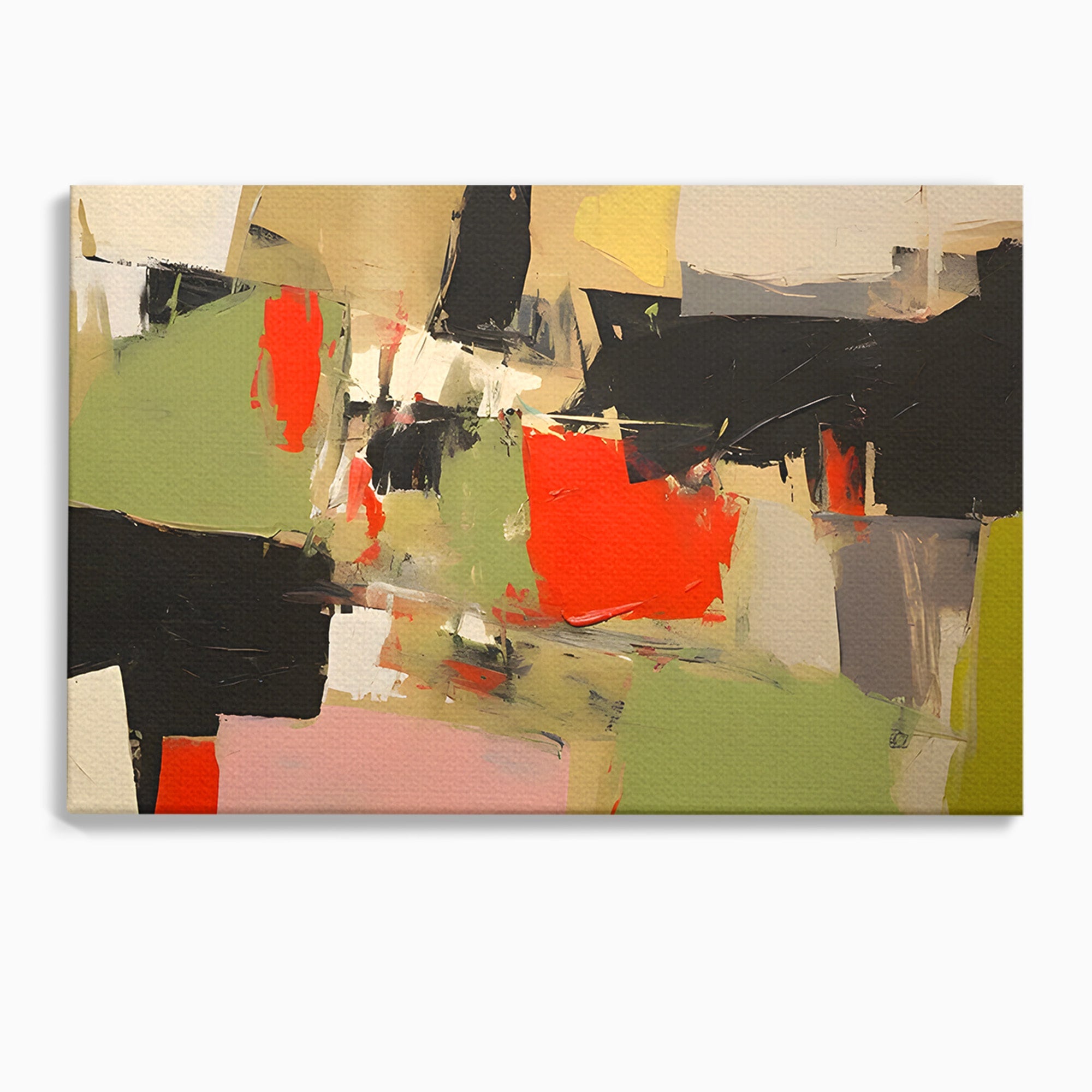 Tablou Canvas Premium LuxCanva® C1188, Abstract Contemporan, Abstract, Modern, Arta, Living, Birou, Culori Vibrante