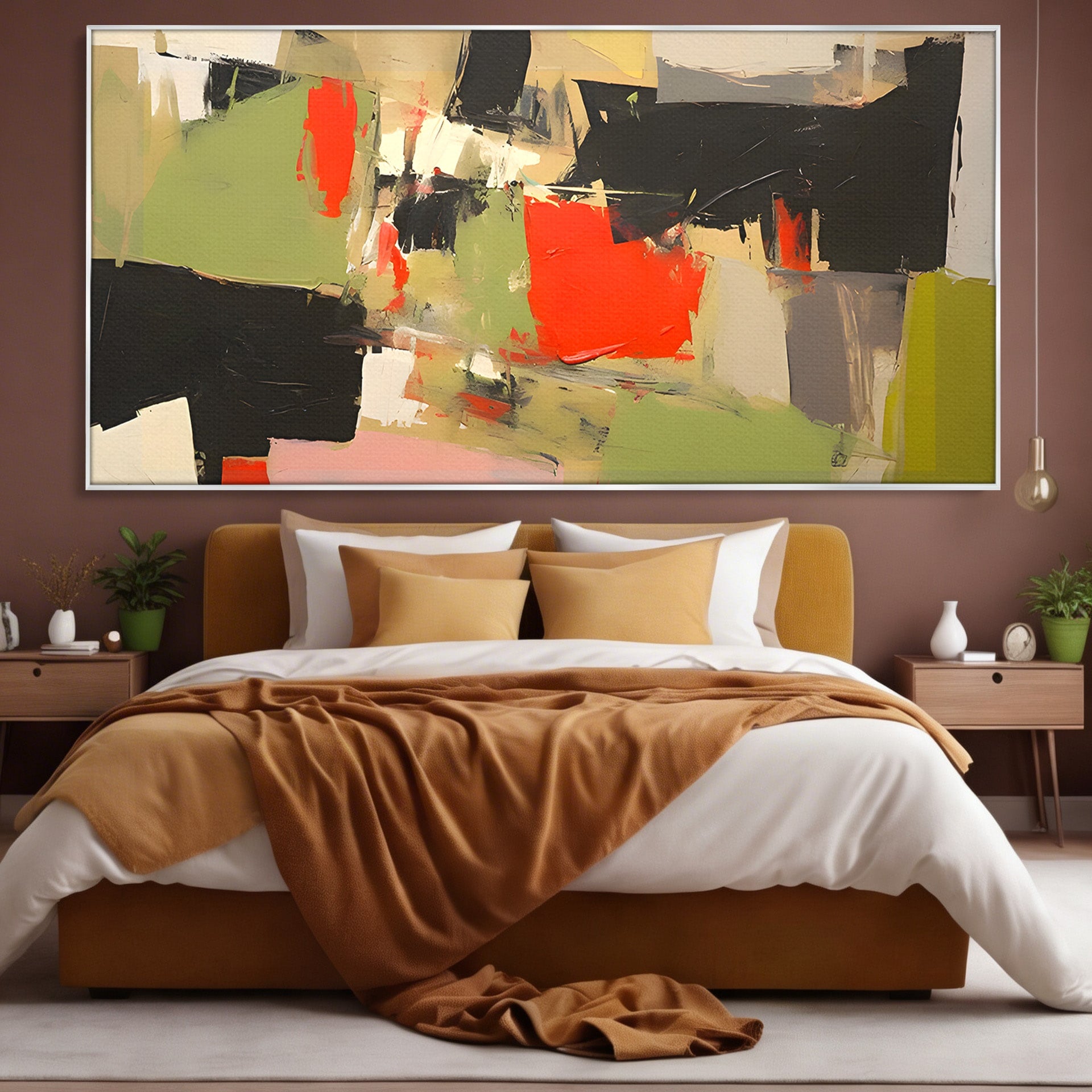 Tablou Canvas Premium LuxCanva® C1188, Abstract Contemporan, Abstract, Modern, Arta, Living, Birou, Culori Vibrante