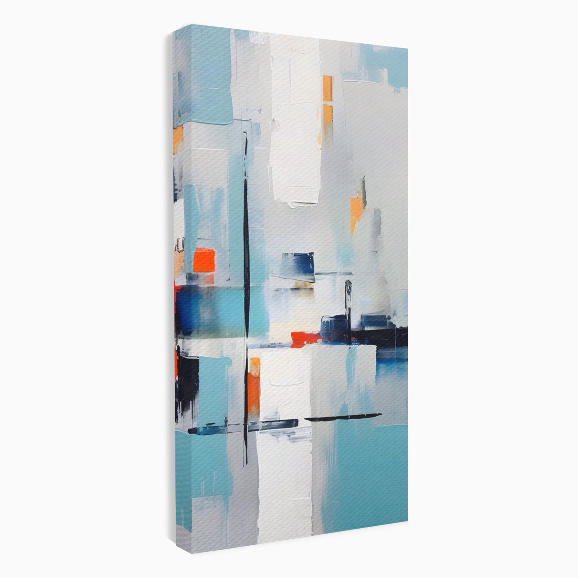 Tablou Canvas Premium LuxCanva® C1189, Abstract Geometric, Abstract, Geometric, Modern, Living, Birou, Culori Vibrante