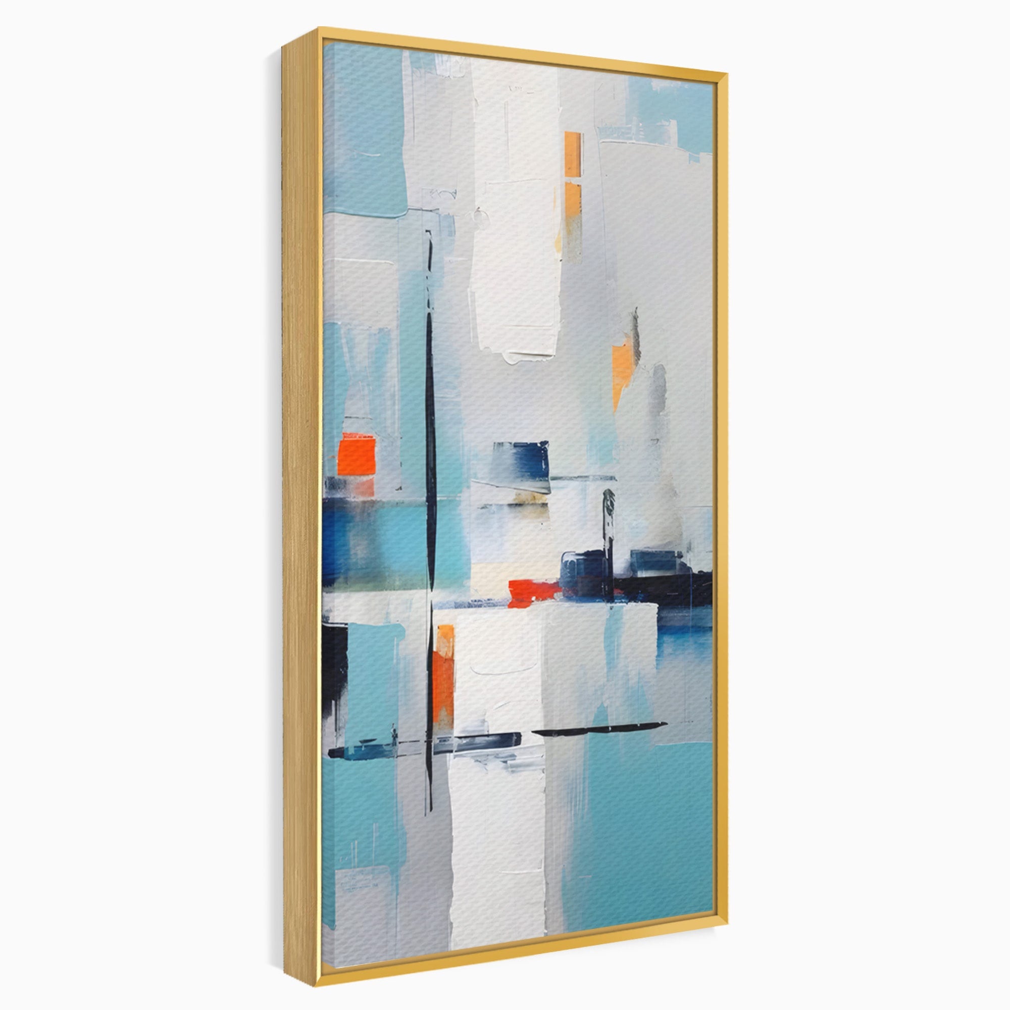Tablou Canvas Premium LuxCanva® C1189, Abstract Geometric, Abstract, Geometric, Modern, Living, Birou, Culori Vibrante