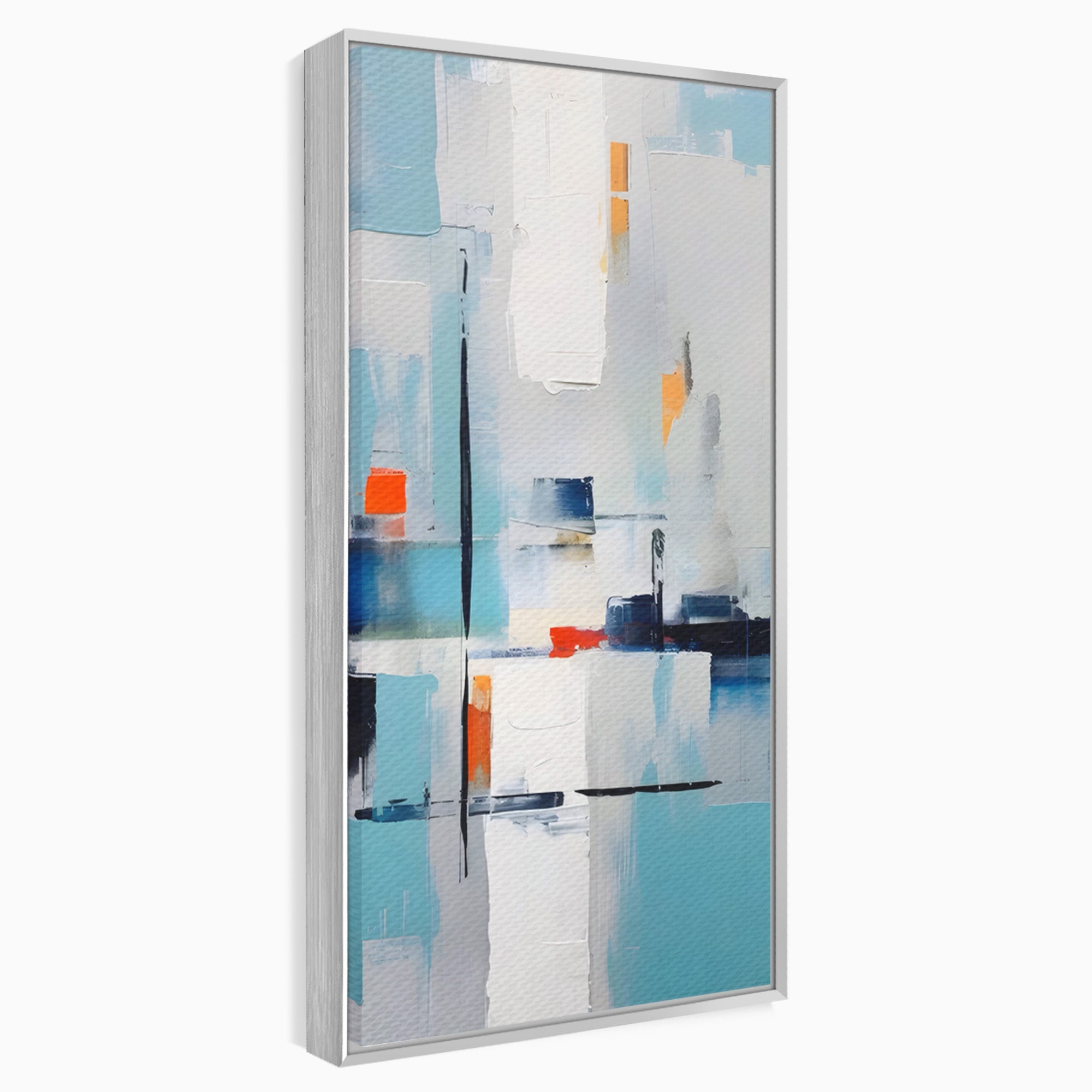 Tablou Canvas Premium LuxCanva® C1189, Abstract Geometric, Abstract, Geometric, Modern, Living, Birou, Culori Vibrante