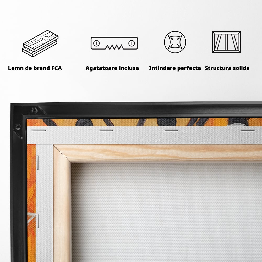 Tablou Canvas Premium LuxCanva® C1190, African Dancers , Culori, Traditie, Decorativ, Living Room, Culori Vibrante