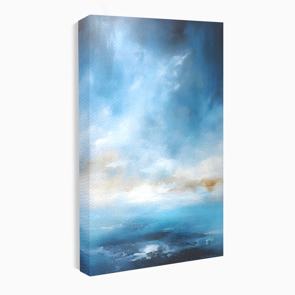 Tablou Canvas Premium LuxCanva® C1196, Oras Vazut Din Avion , Relaxare, Living Room, Culori Vibrante