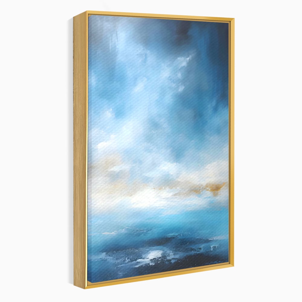 Tablou Canvas Premium LuxCanva® C1196, Oras Vazut Din Avion , Relaxare, Living Room, Culori Vibrante