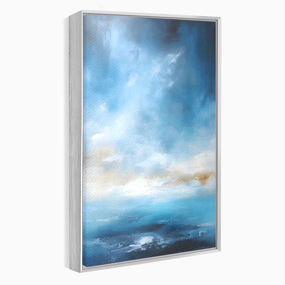 Tablou Canvas Premium LuxCanva® C1196, Oras Vazut Din Avion , Relaxare, Living Room, Culori Vibrante