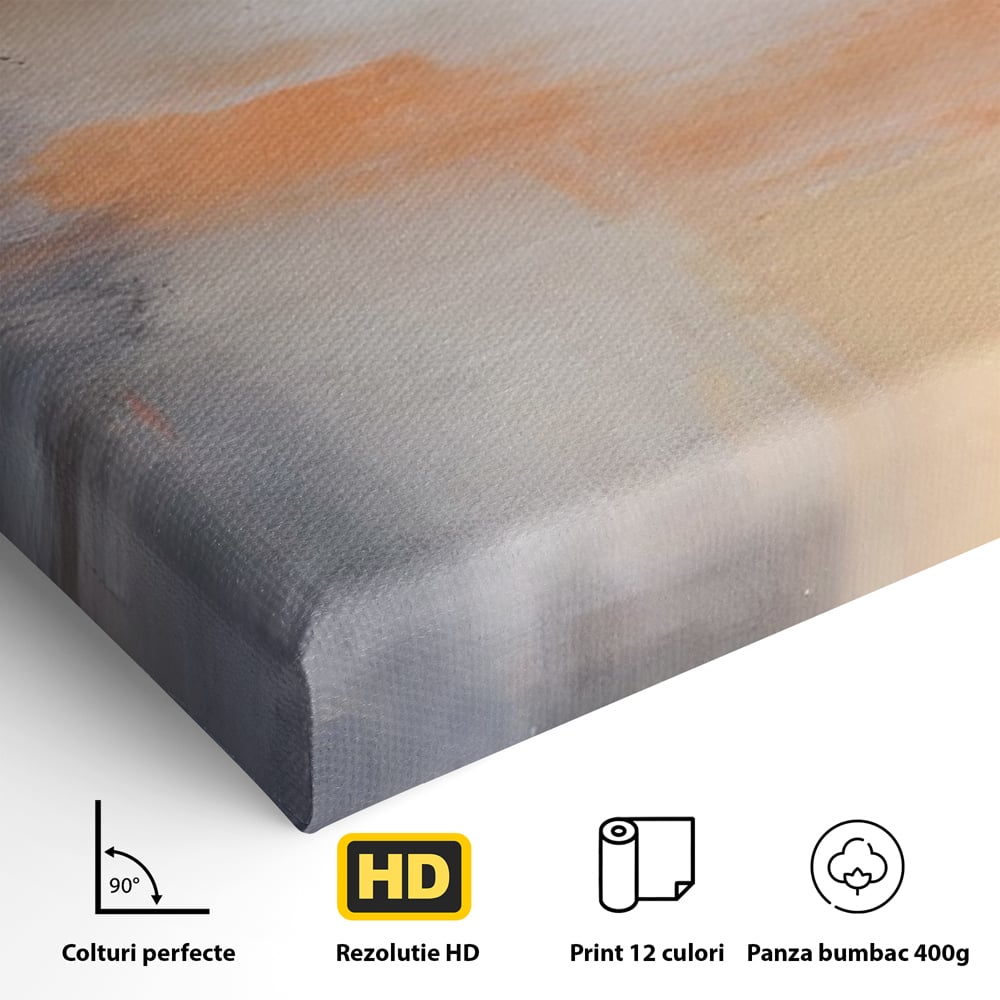 Leinwandbilder Premium LuxCanva® C1199, Abstrakte Farben, Entspannend, Wohnzimmer, Kräftige Farben