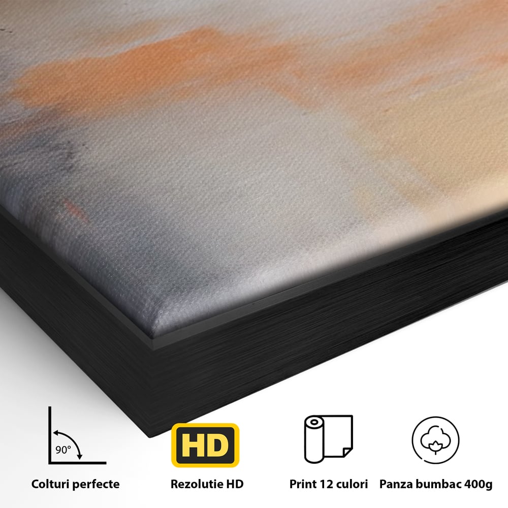 Leinwandbilder Premium LuxCanva® C1199, Abstrakte Farben, Entspannend, Wohnzimmer, Kräftige Farben