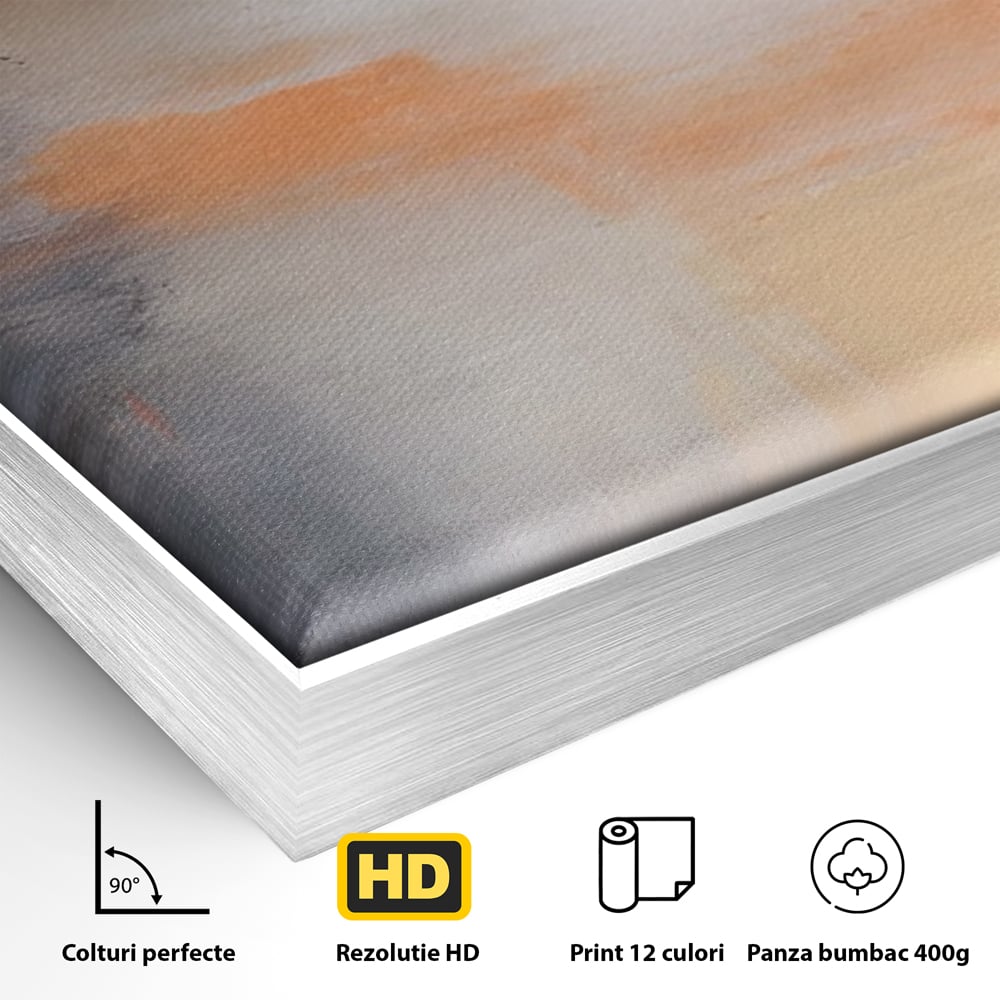 Leinwandbilder Premium LuxCanva® C1199, Abstrakte Farben, Entspannend, Wohnzimmer, Kräftige Farben