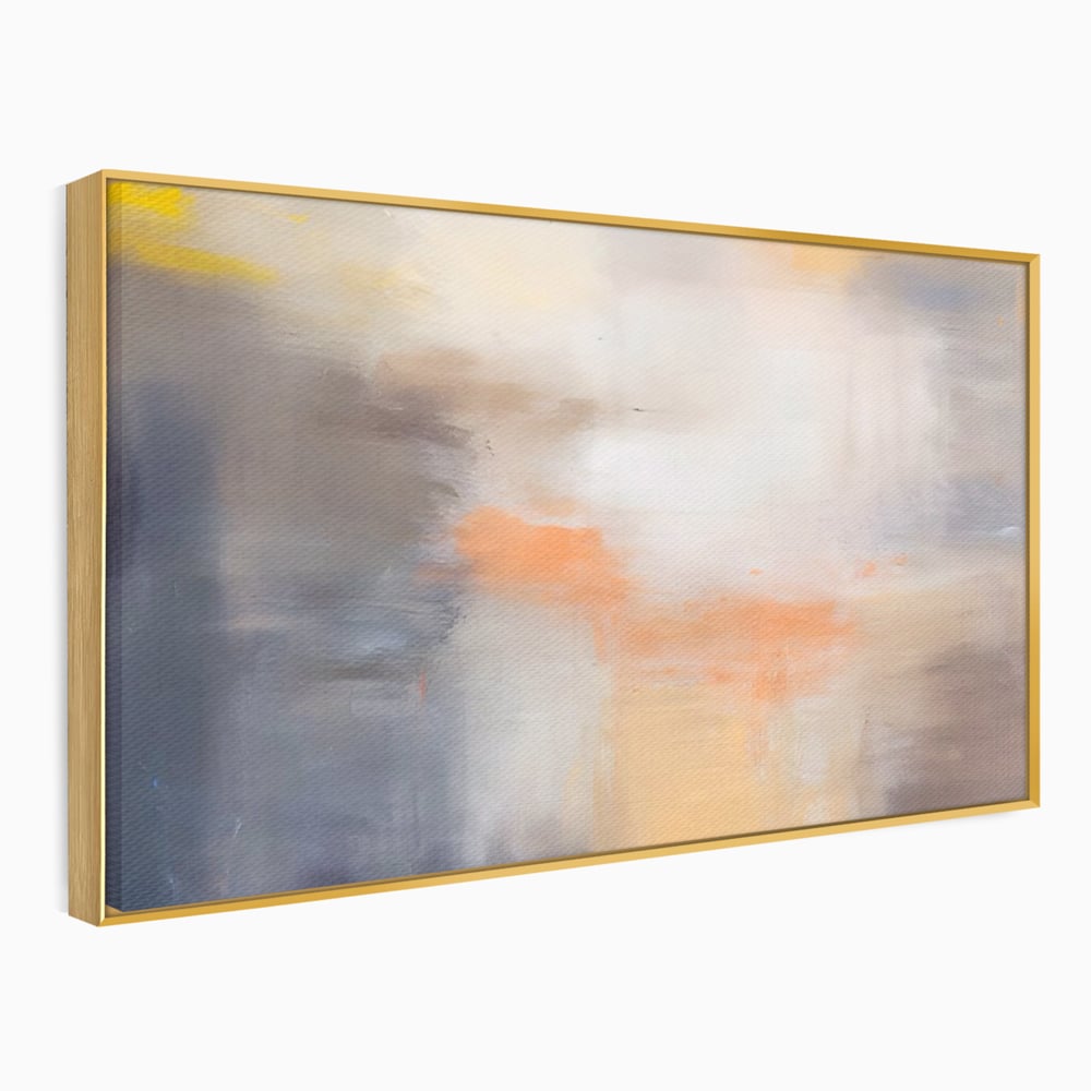 Leinwandbilder Premium LuxCanva® C1199, Abstrakte Farben, Entspannend, Wohnzimmer, Kräftige Farben