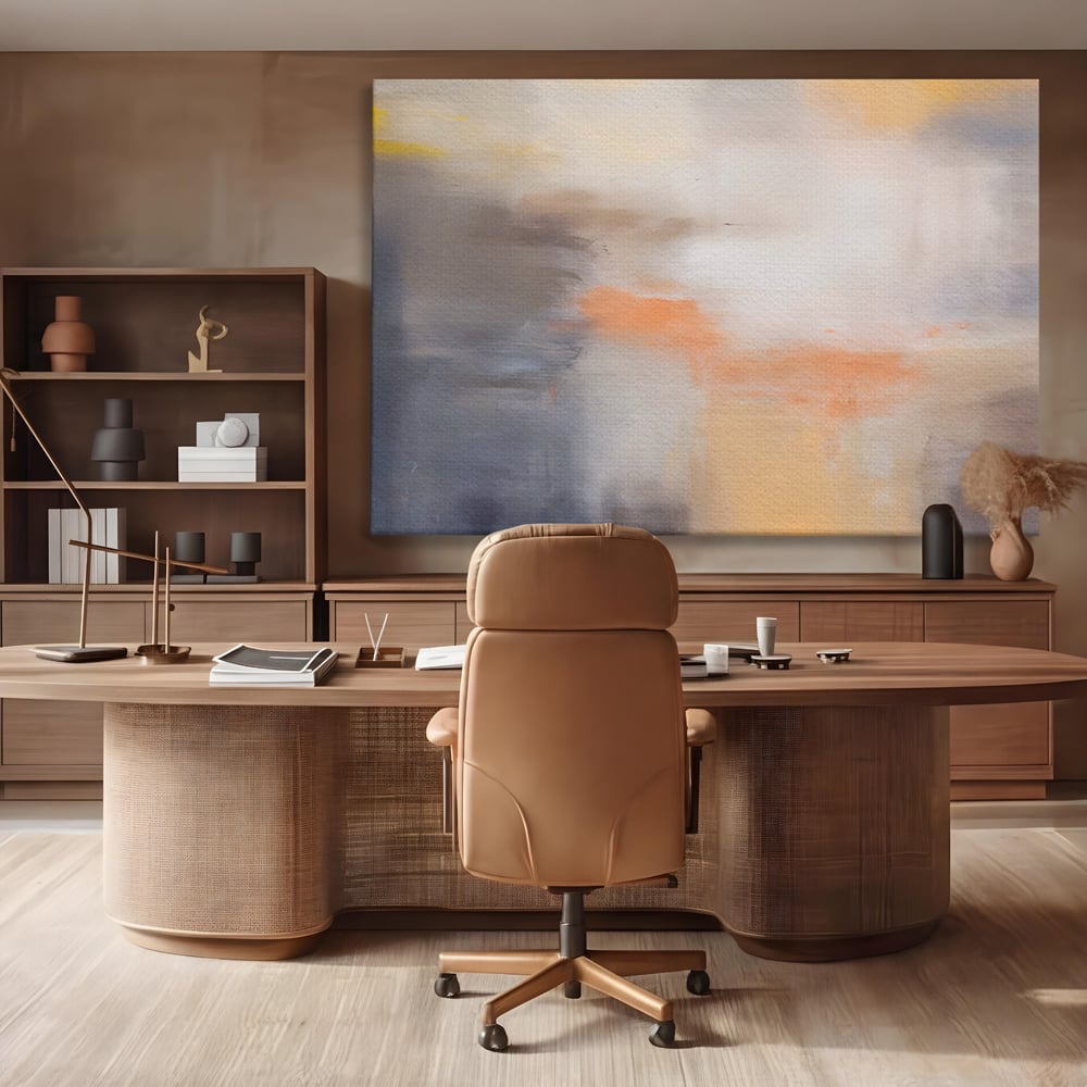 Leinwandbilder Premium LuxCanva® C1199, Abstrakte Farben, Entspannend, Wohnzimmer, Kräftige Farben