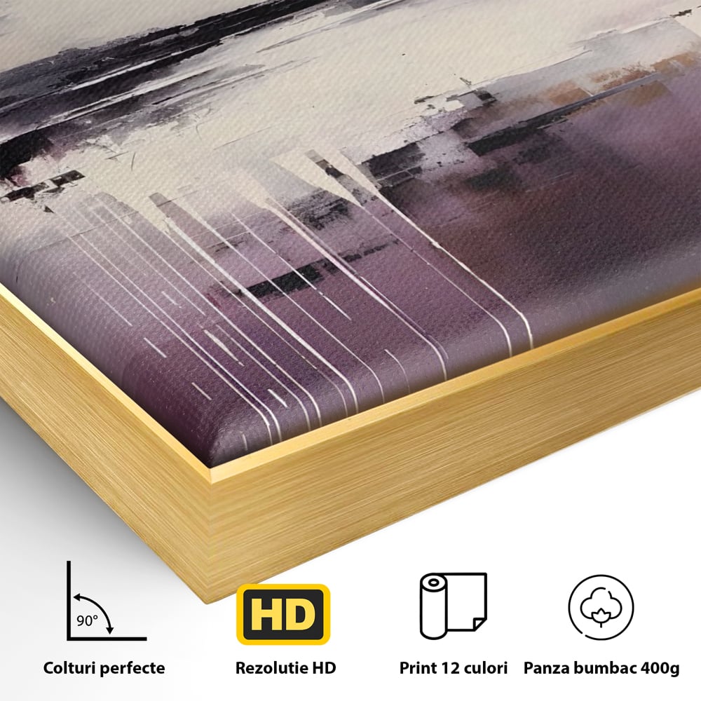 Tablou Canvas Premium LuxCanva® C1204, Cer Innorat , Culori, Decorativ, Living Room, Culori Vibrante
