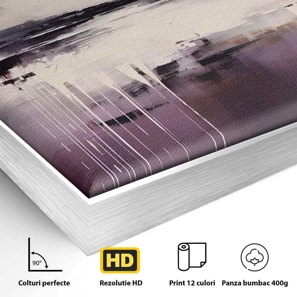 Tablou Canvas Premium LuxCanva® C1204, Cer Innorat , Culori, Decorativ, Living Room, Culori Vibrante