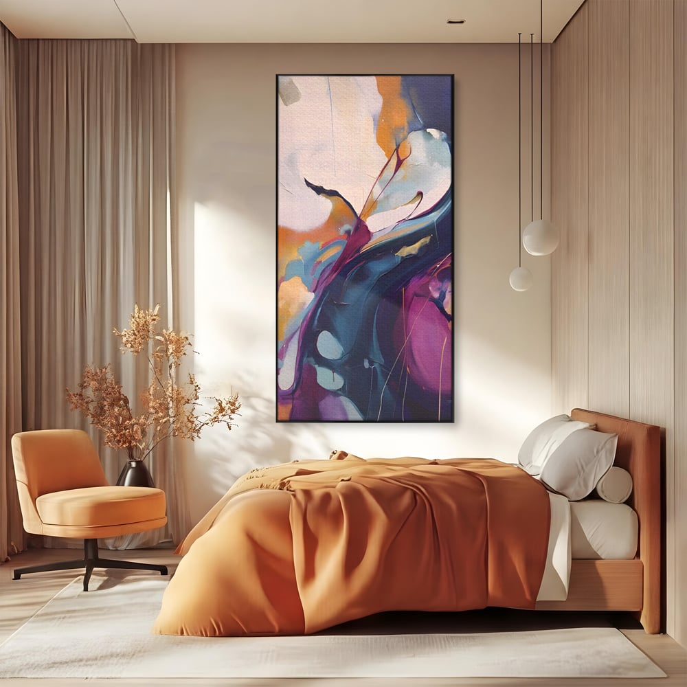 Tablou Canvas Premium LuxCanva® C1208, Paint By Katharina Rosnovsky , Relaxare, Living Room, Culori Vibrante