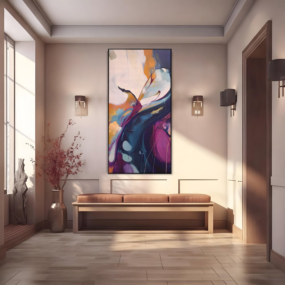 Tablou Canvas Premium LuxCanva® C1208, Paint By Katharina Rosnovsky , Relaxare, Living Room, Culori Vibrante