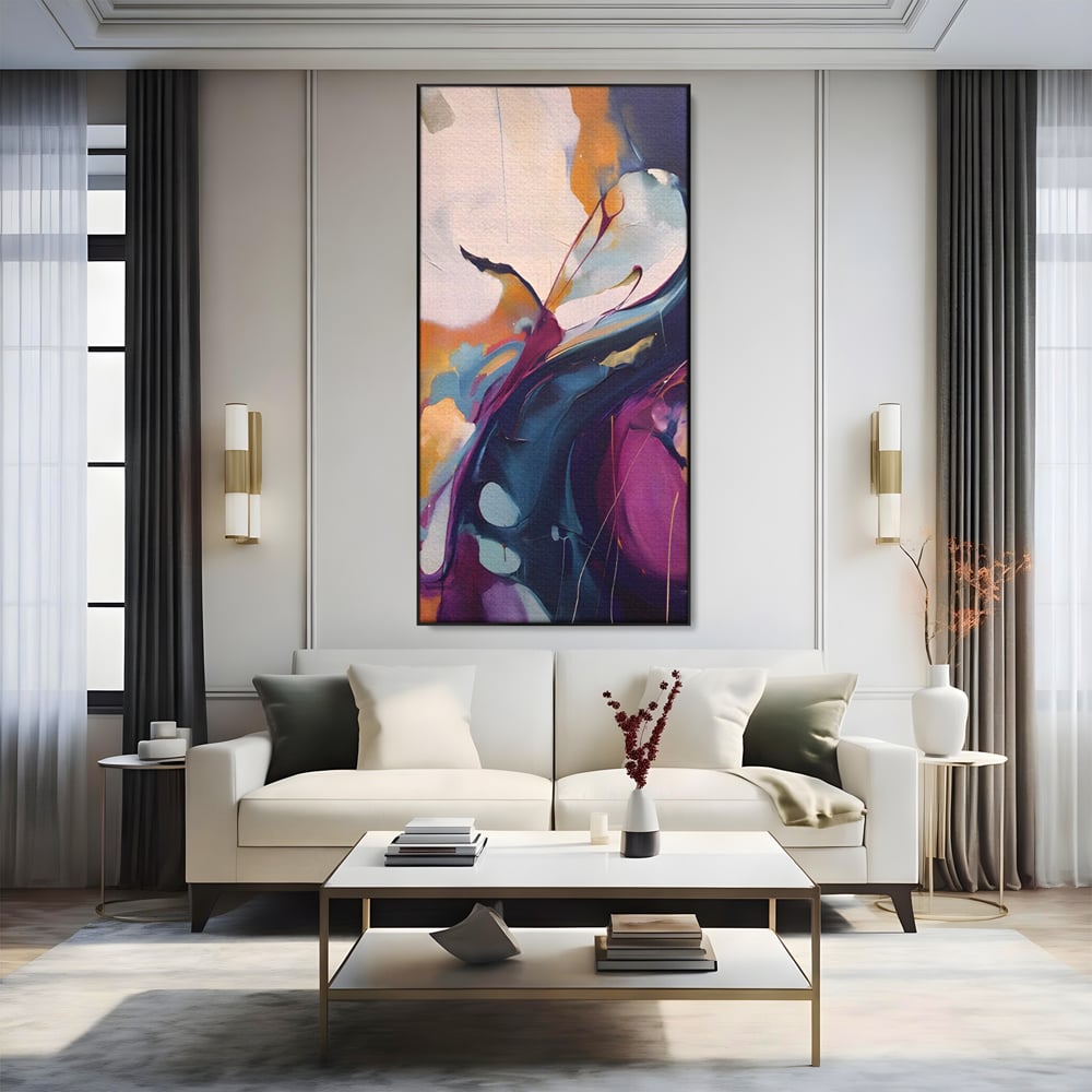 Tablou Canvas Premium LuxCanva® C1208, Paint By Katharina Rosnovsky , Relaxare, Living Room, Culori Vibrante