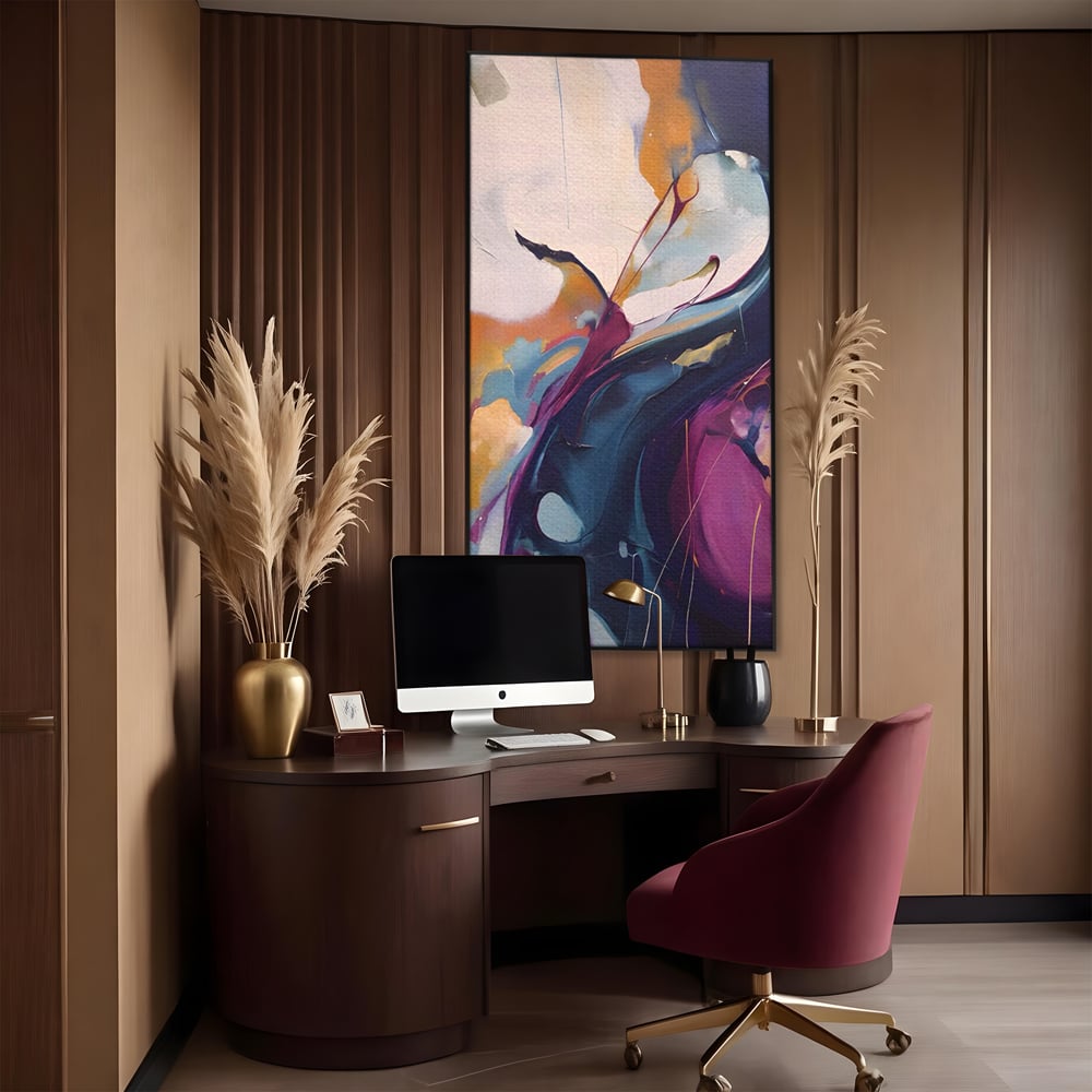 Tablou Canvas Premium LuxCanva® C1208, Paint By Katharina Rosnovsky , Relaxare, Living Room, Culori Vibrante