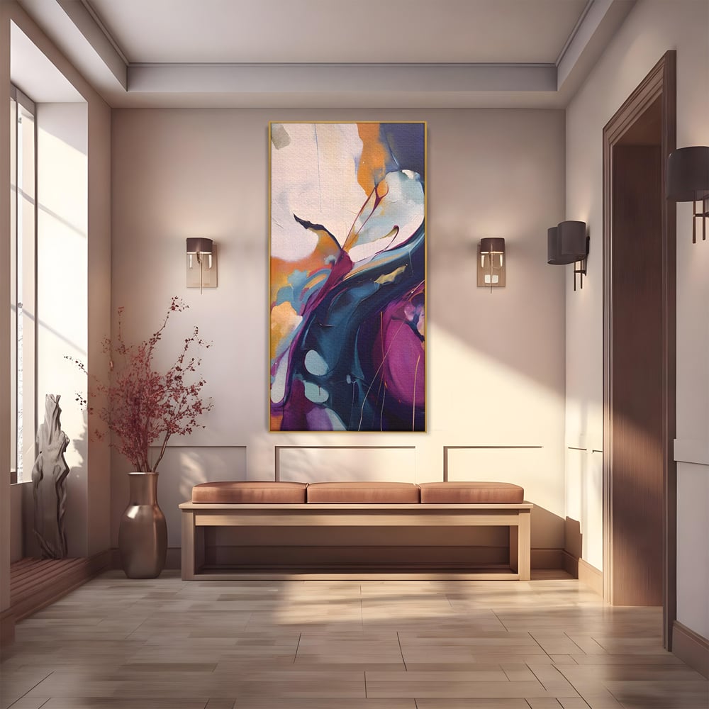 Tablou Canvas Premium LuxCanva® C1208, Paint By Katharina Rosnovsky , Relaxare, Living Room, Culori Vibrante
