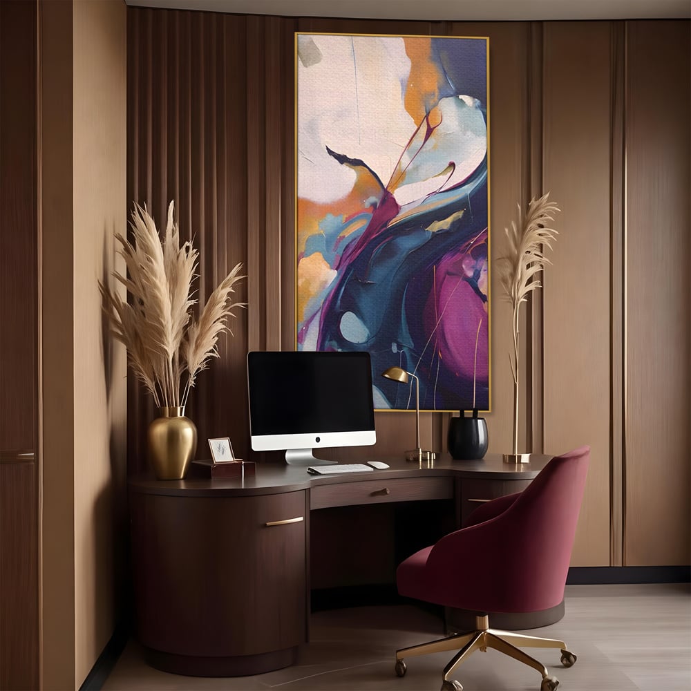 Tablou Canvas Premium LuxCanva® C1208, Paint By Katharina Rosnovsky , Relaxare, Living Room, Culori Vibrante