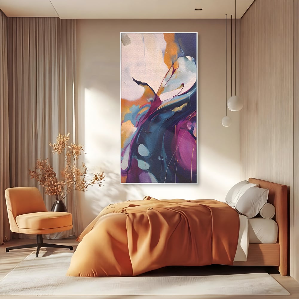 Tablou Canvas Premium LuxCanva® C1208, Paint By Katharina Rosnovsky , Relaxare, Living Room, Culori Vibrante