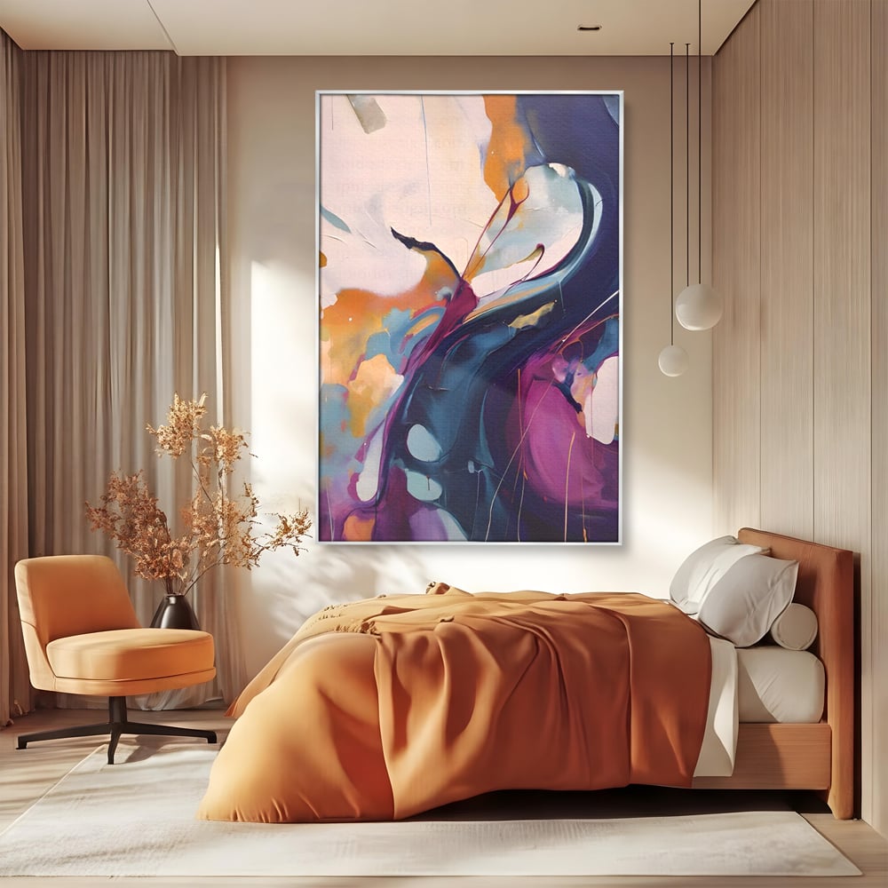 Tablou Canvas Premium LuxCanva® C1208, Paint By Katharina Rosnovsky , Relaxare, Living Room, Culori Vibrante