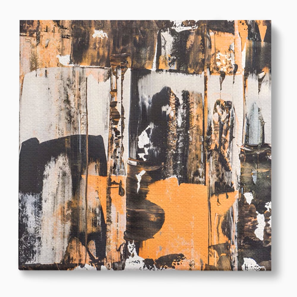 Tablou Canvas Premium LuxCanva® C1212, Abstract Paint , Culori, Decorativ, Living Room, Culori Vibrante