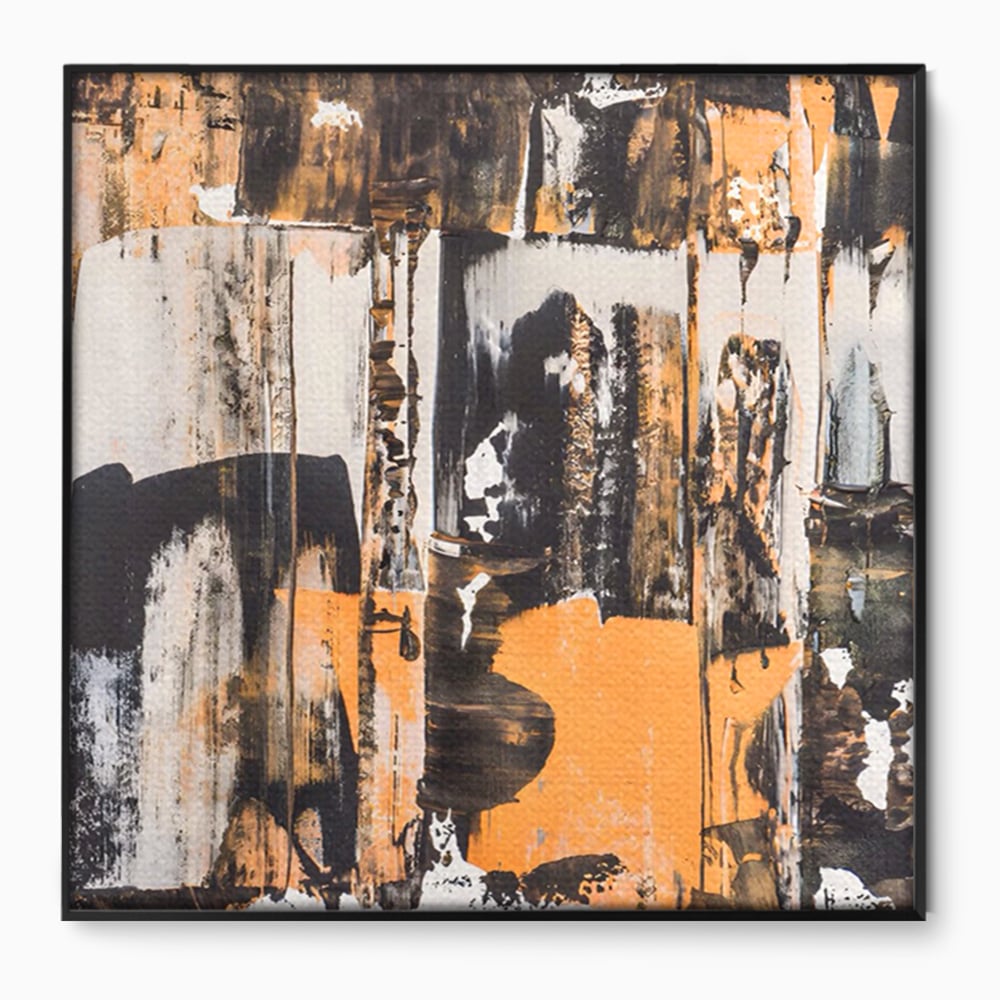 Tablou Canvas Premium LuxCanva® C1212, Abstract Paint , Culori, Decorativ, Living Room, Culori Vibrante