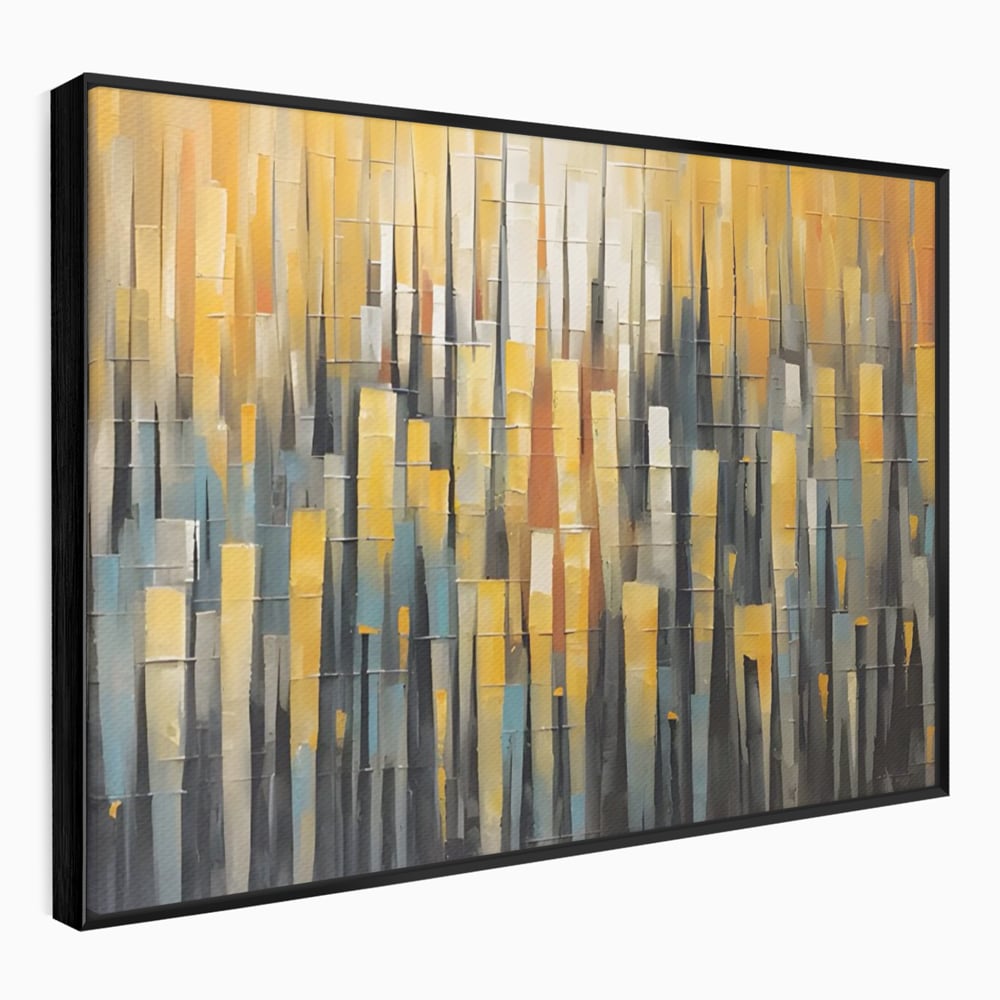 Tablou Canvas Premium LuxCanva® C1215, Colored Stripes ,  Relaxare, Living Room, Culori Vibrante